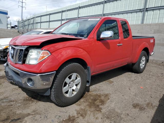 nissan frontier 2005 1n6ad06w05c448472