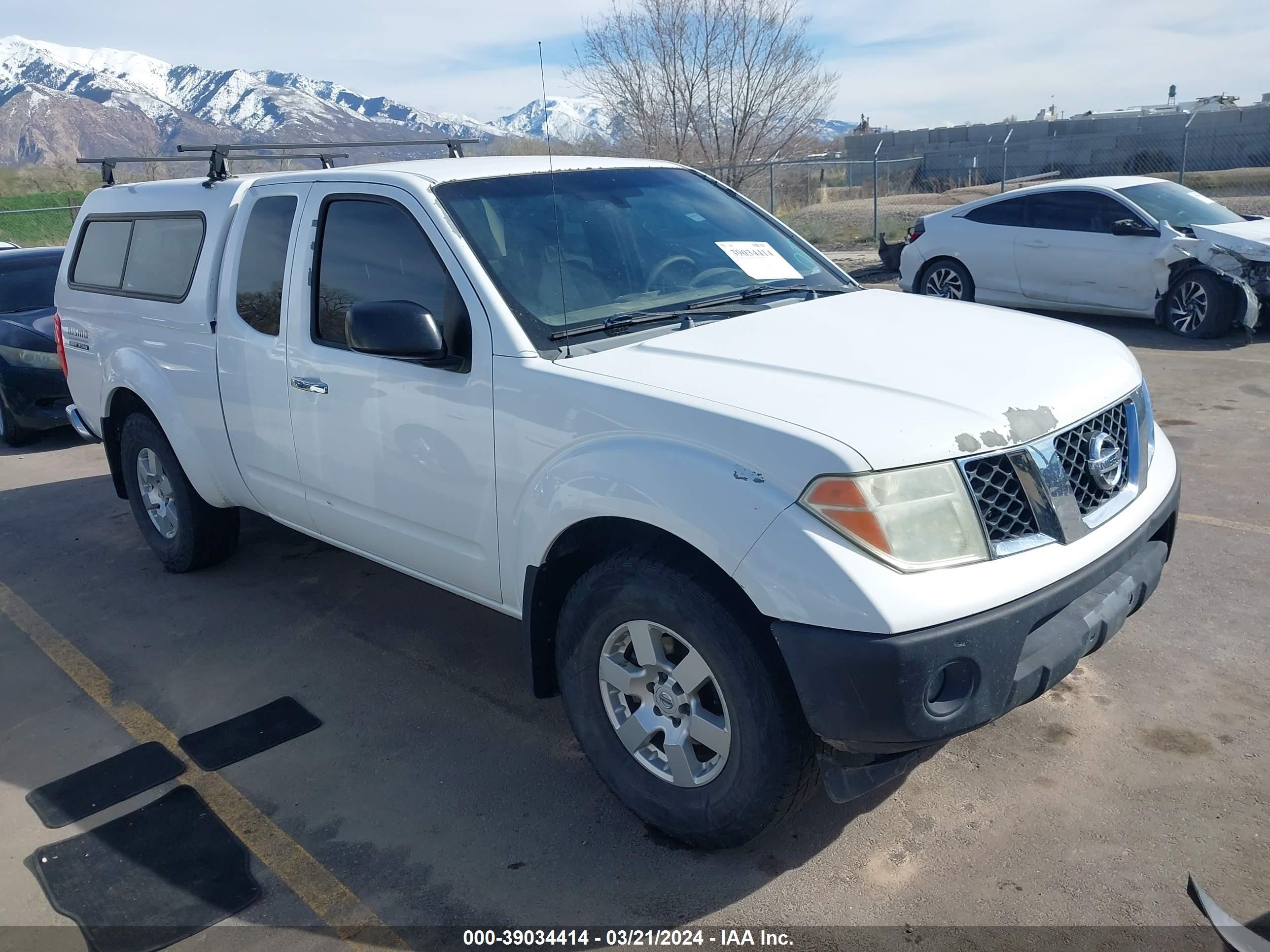 nissan navara (frontier) 2008 1n6ad06w18c431510