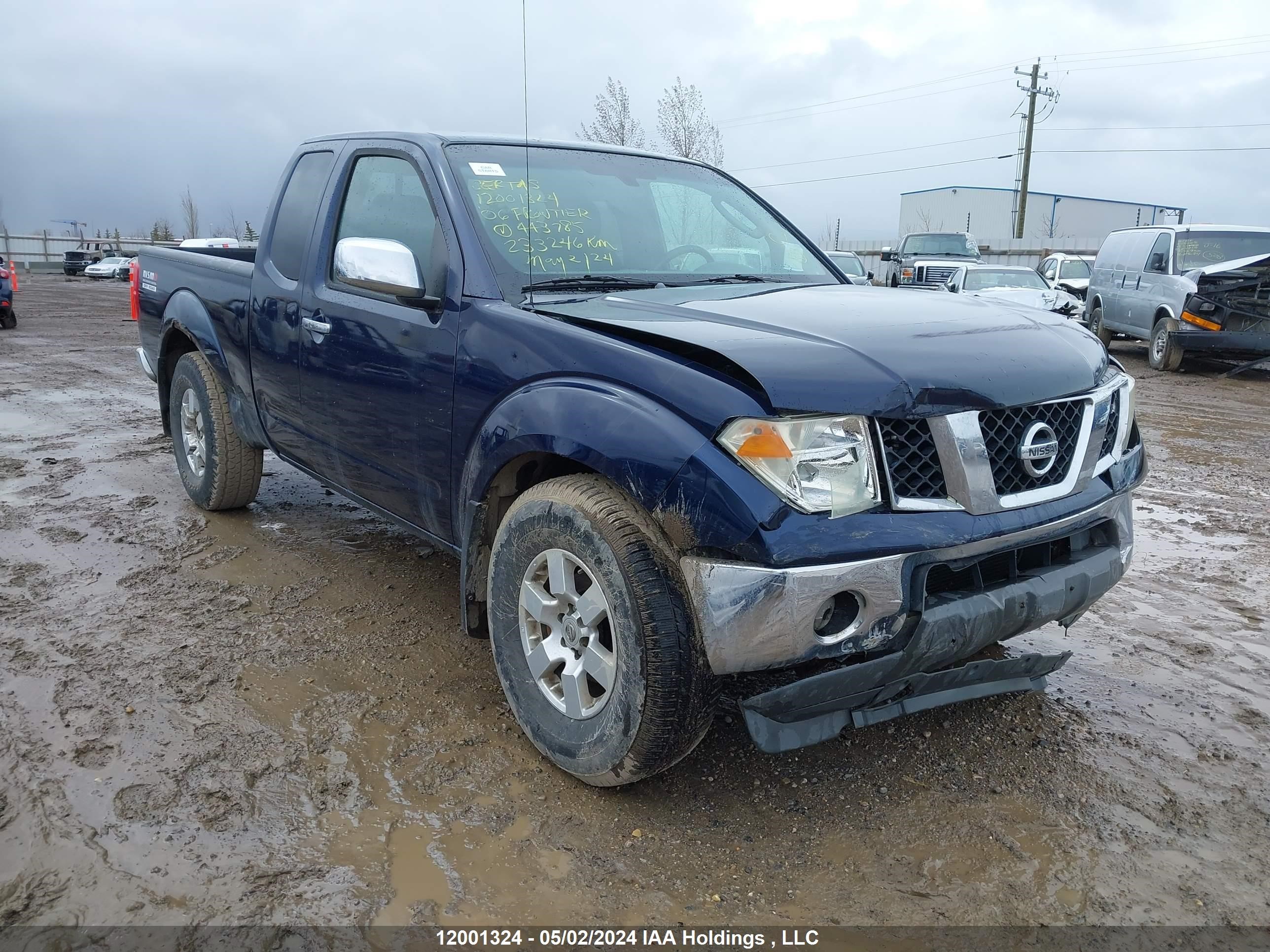 nissan navara (frontier) 2006 1n6ad06w56c443785