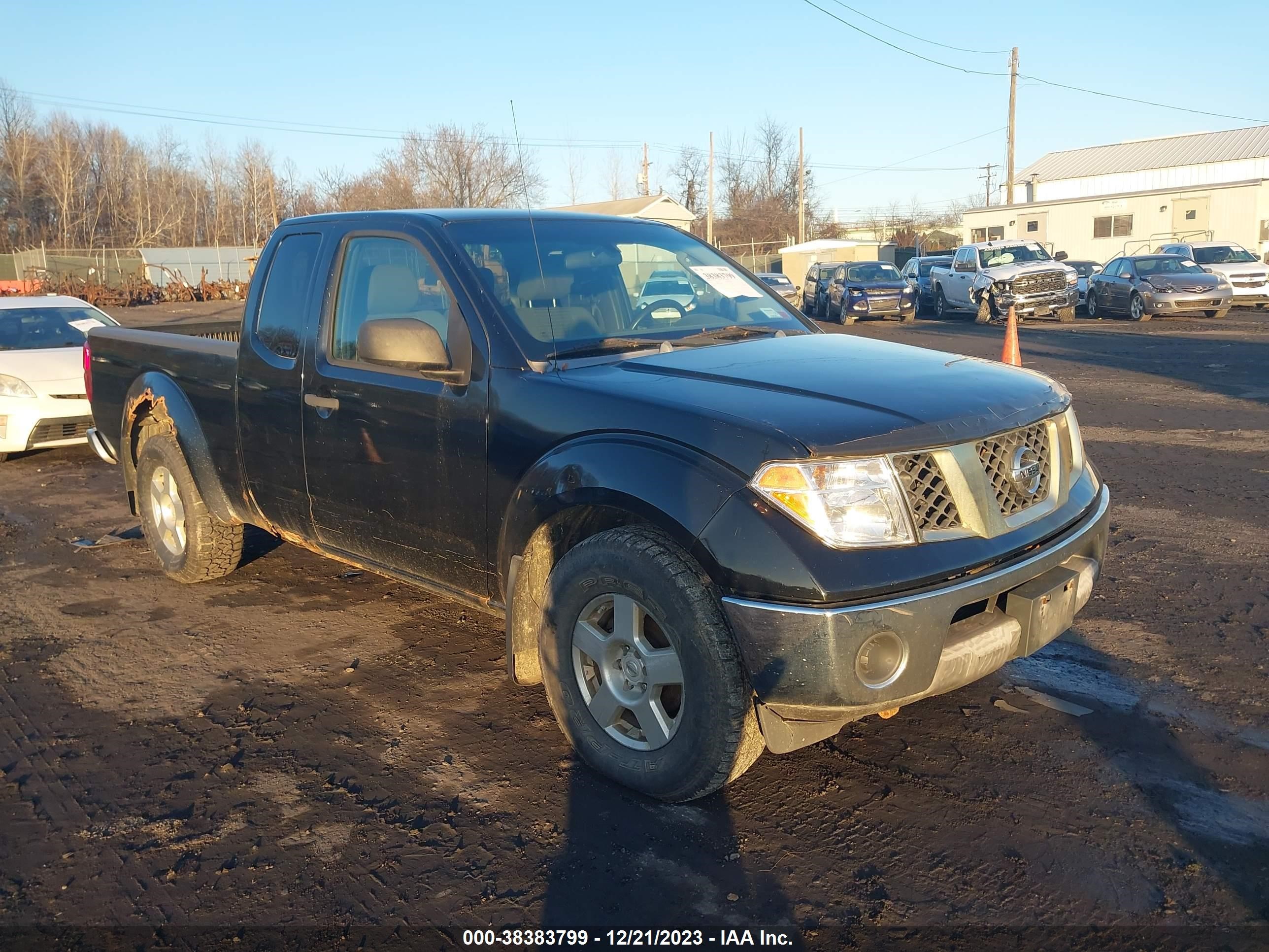 nissan navara (frontier) 2007 1n6ad06w67c432683