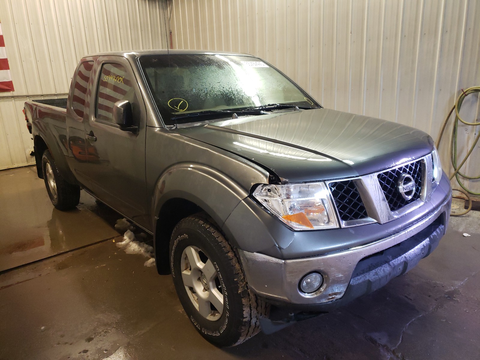 nissan frontier k 2005 1n6ad06w85c402484