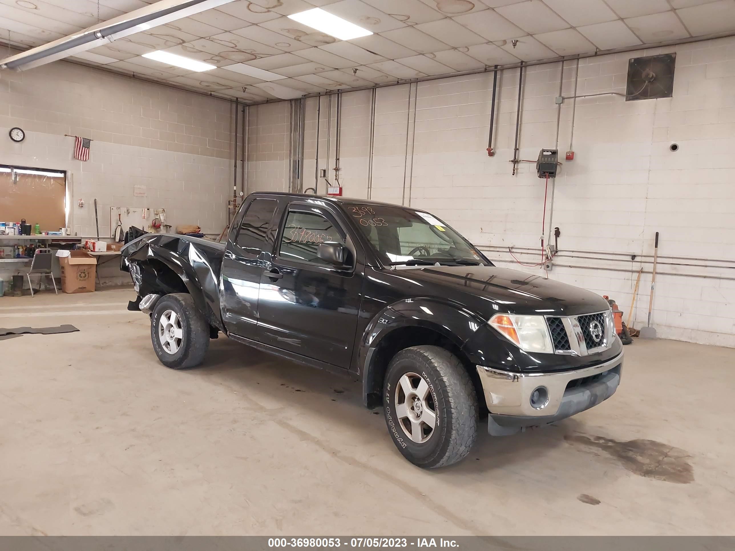 nissan navara (frontier) 2006 1n6ad06w96c458077