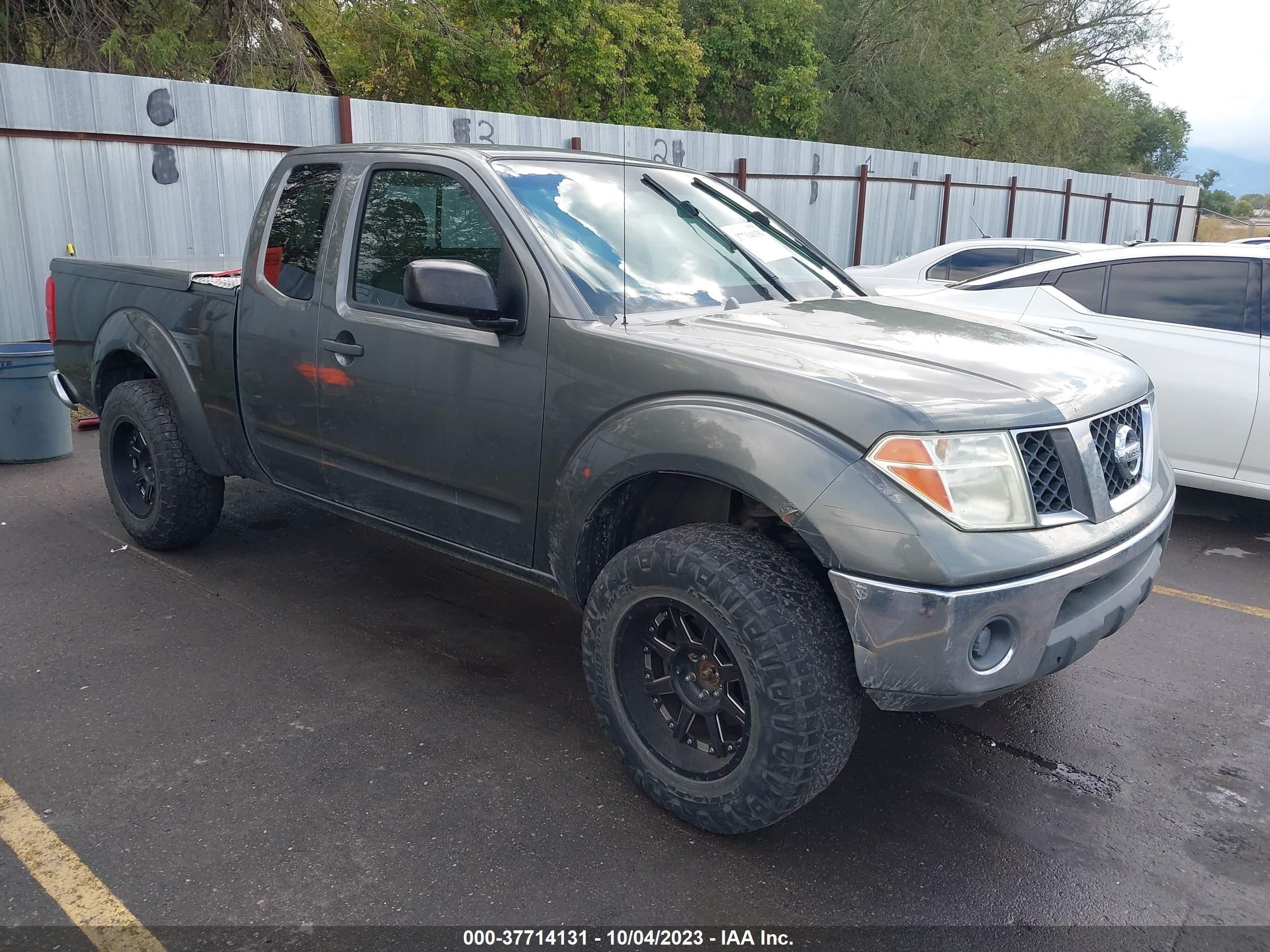 nissan navara (frontier) 2007 1n6ad06wx7c439829