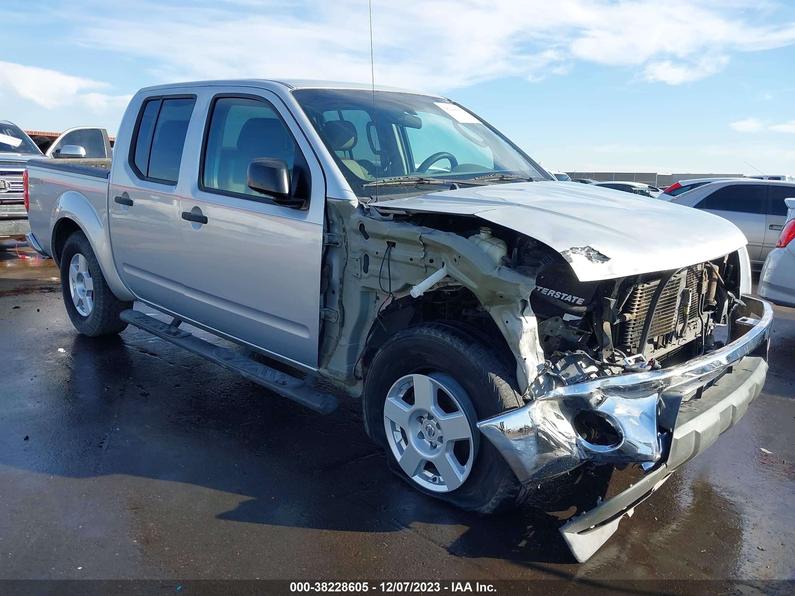 nissan navara (frontier) 2007 1n6ad07u07c440646