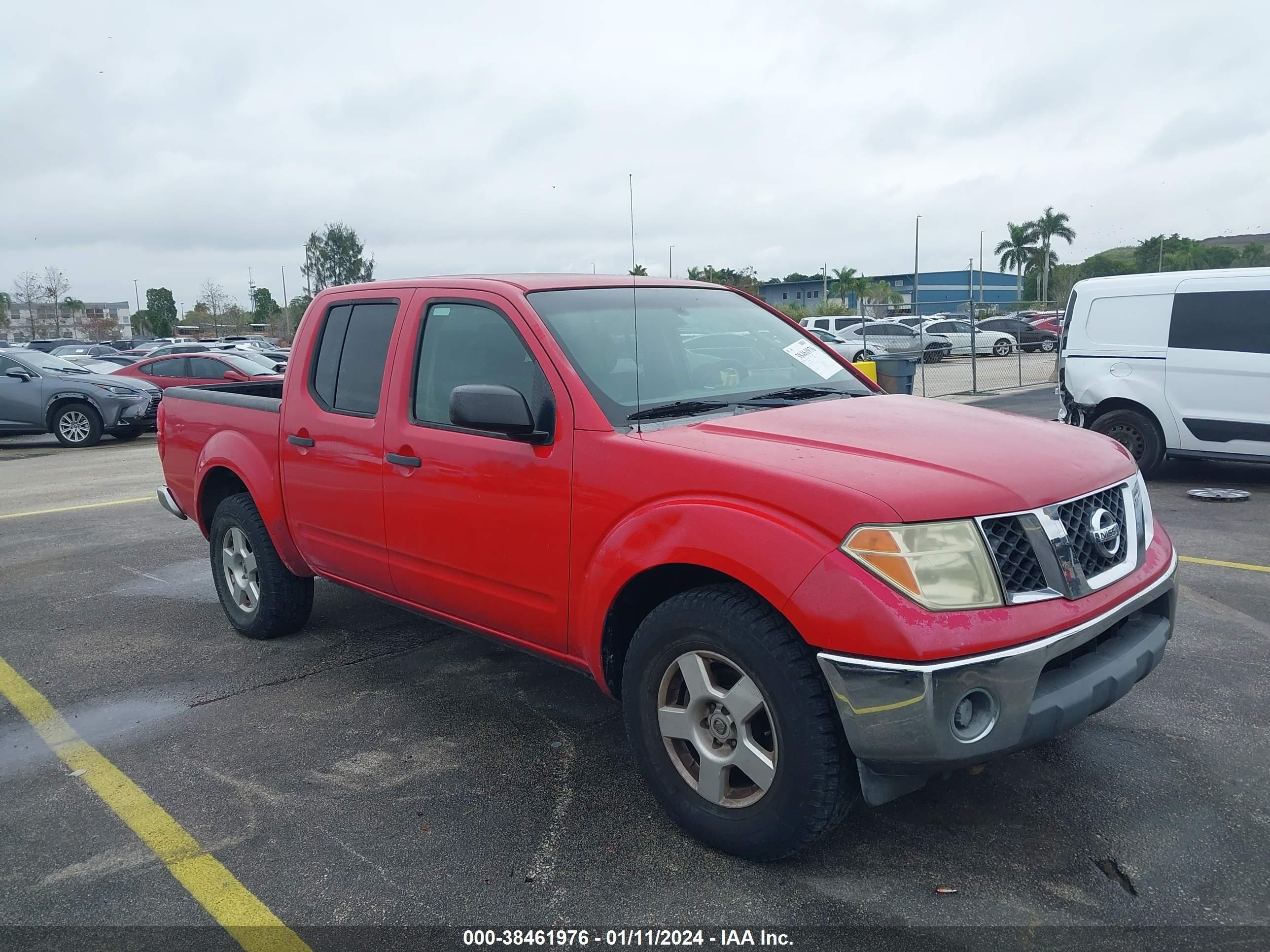 nissan navara (frontier) 2008 1n6ad07u18c422125