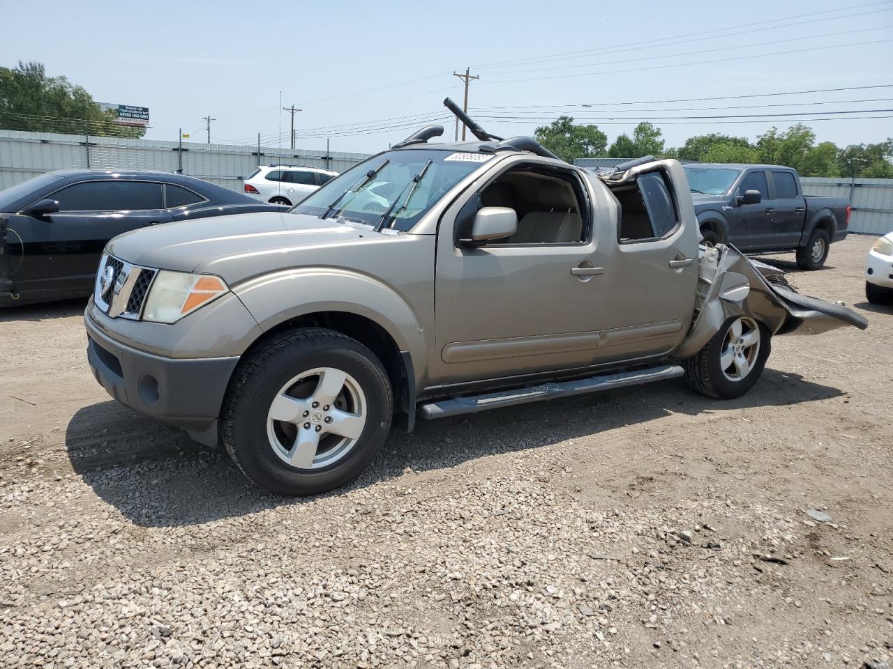 nissan navara (frontier) 2007 1n6ad07u27c418826