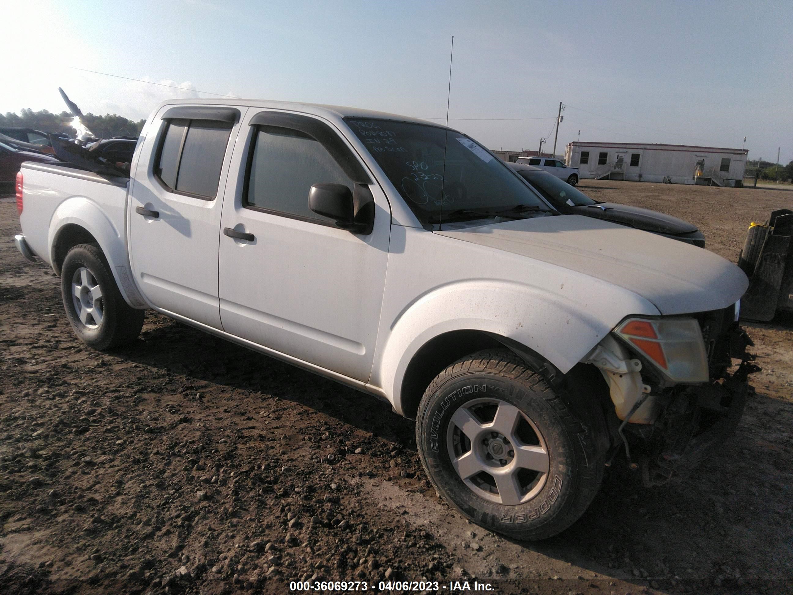 nissan navara (frontier) 2007 1n6ad07u27c463782