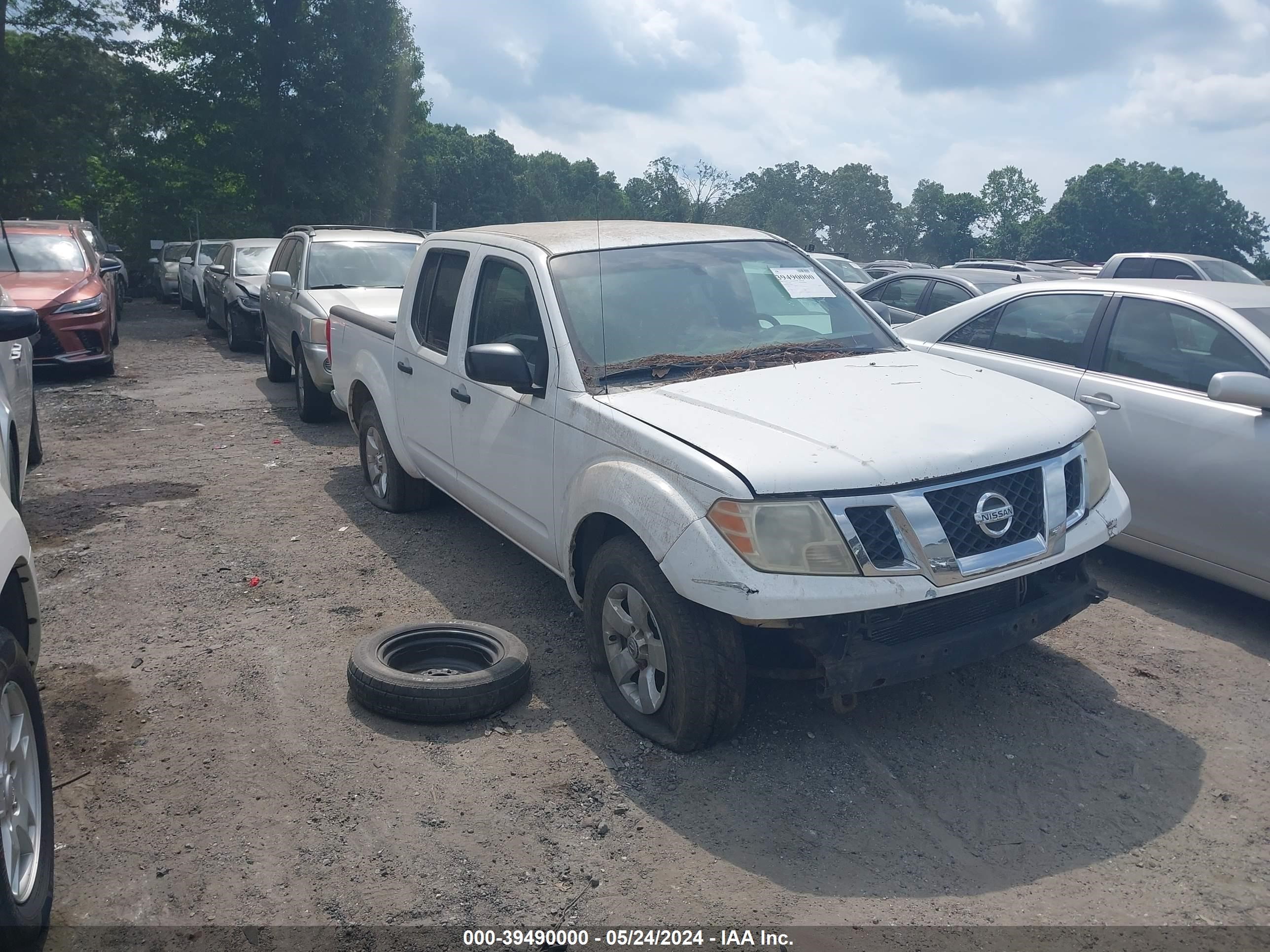 nissan navara (frontier) 2009 1n6ad07u29c400068