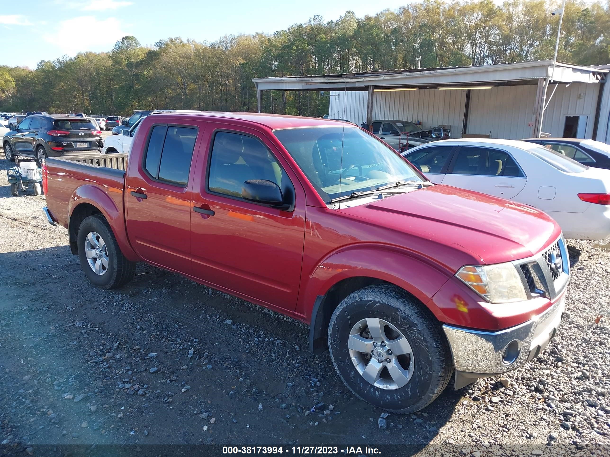 nissan navara (frontier) 2009 1n6ad07u39c422922