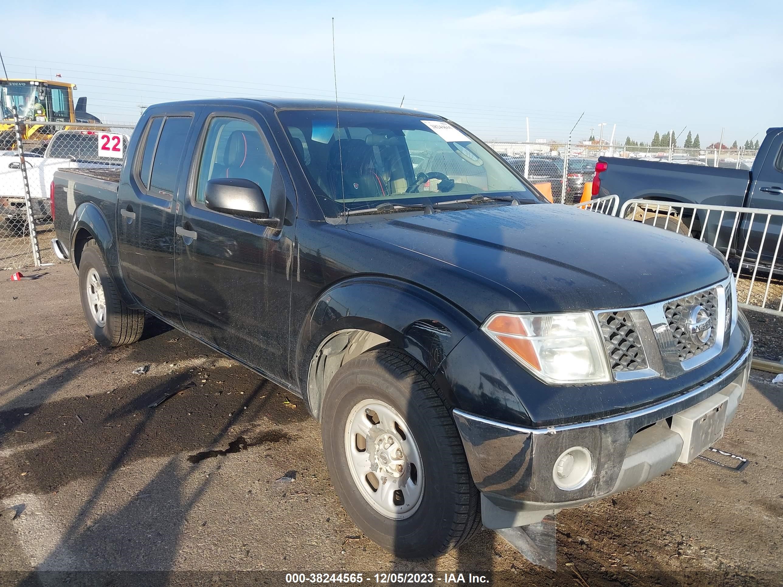 nissan navara (frontier) 2007 1n6ad07u47c444327