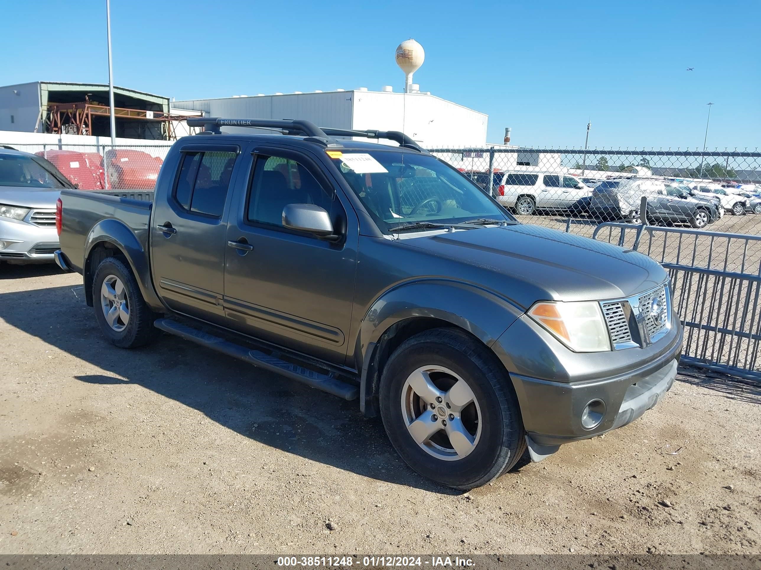 nissan navara (frontier) 2007 1n6ad07u67c464529