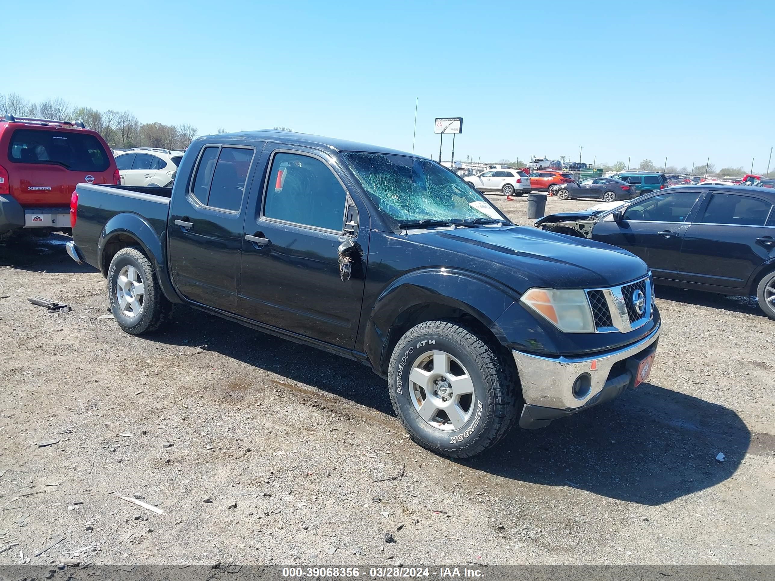 nissan navara (frontier) 2008 1n6ad07u68c431936