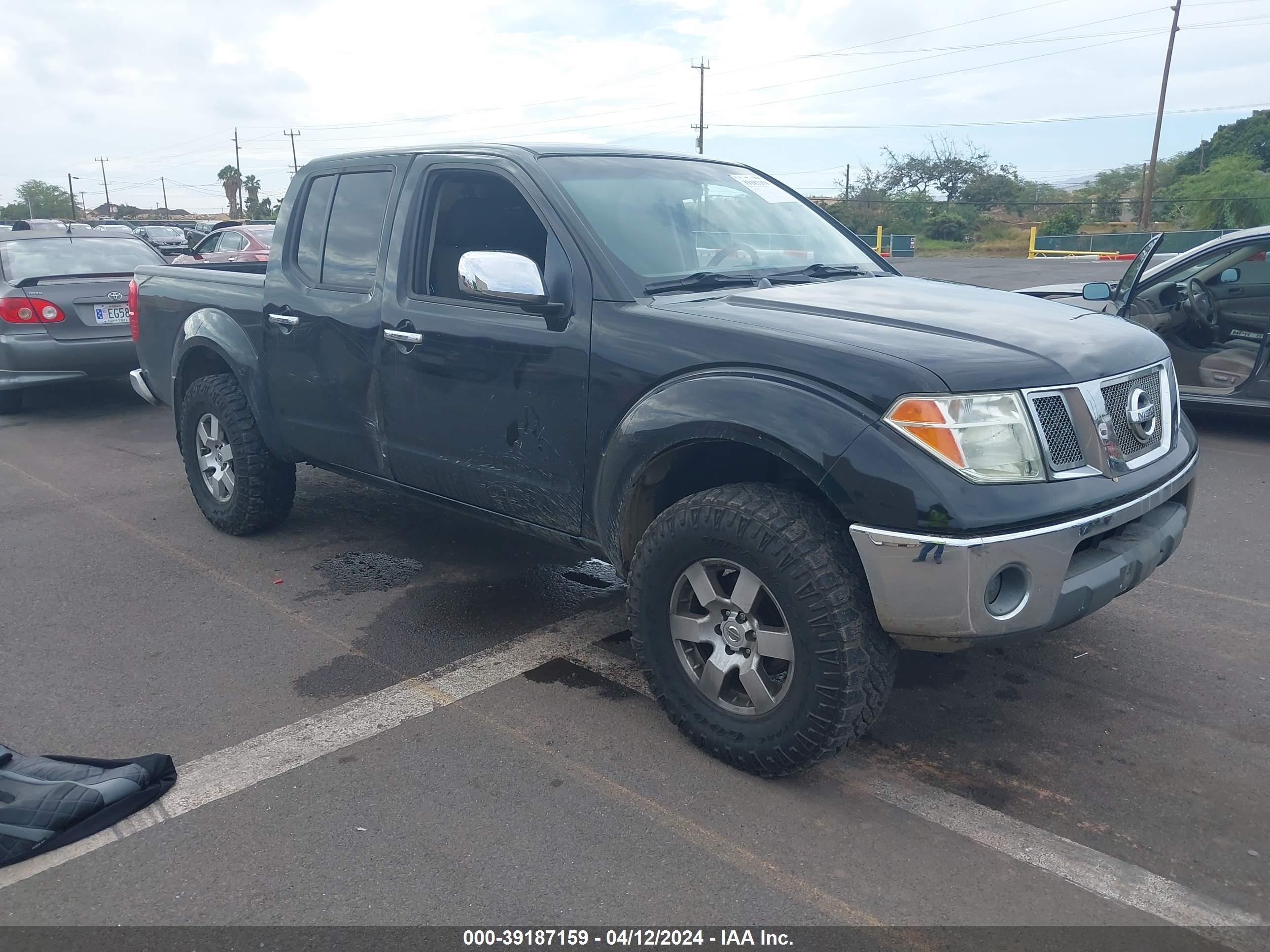 nissan navara (frontier) 2007 1n6ad07u77c417476