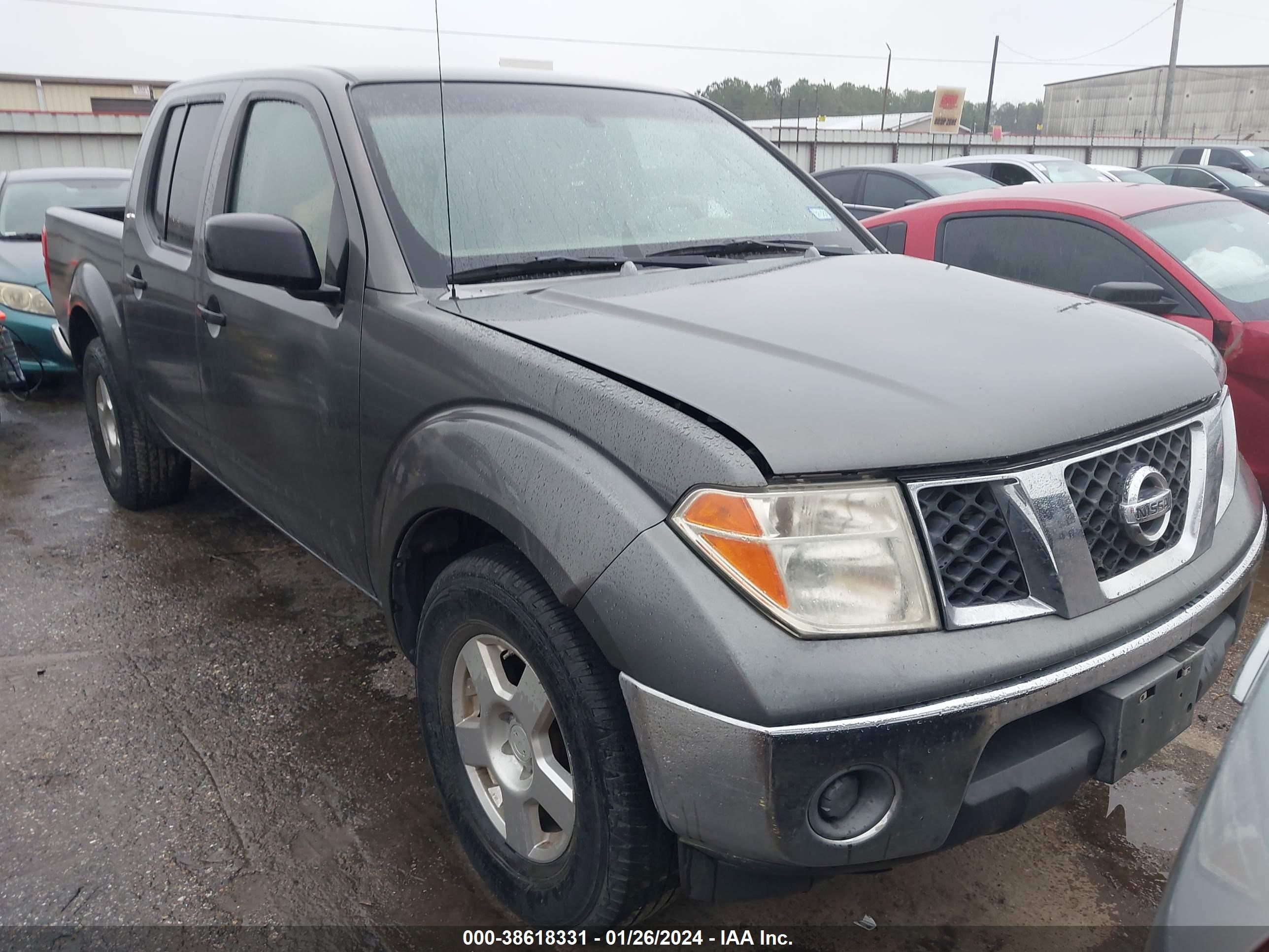 nissan navara (frontier) 2007 1n6ad07u77c457279