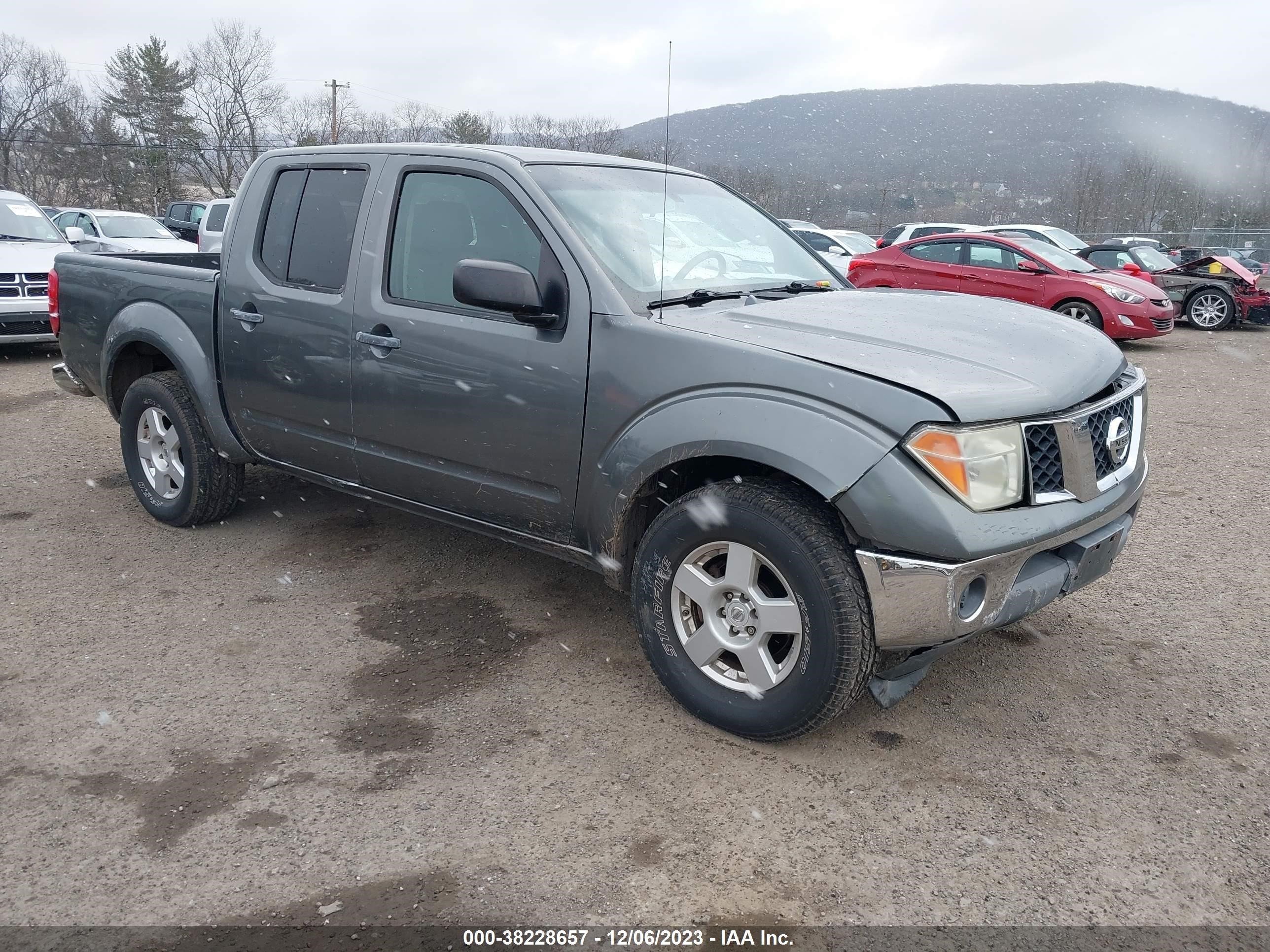 nissan navara (frontier) 2006 1n6ad07u86c458178