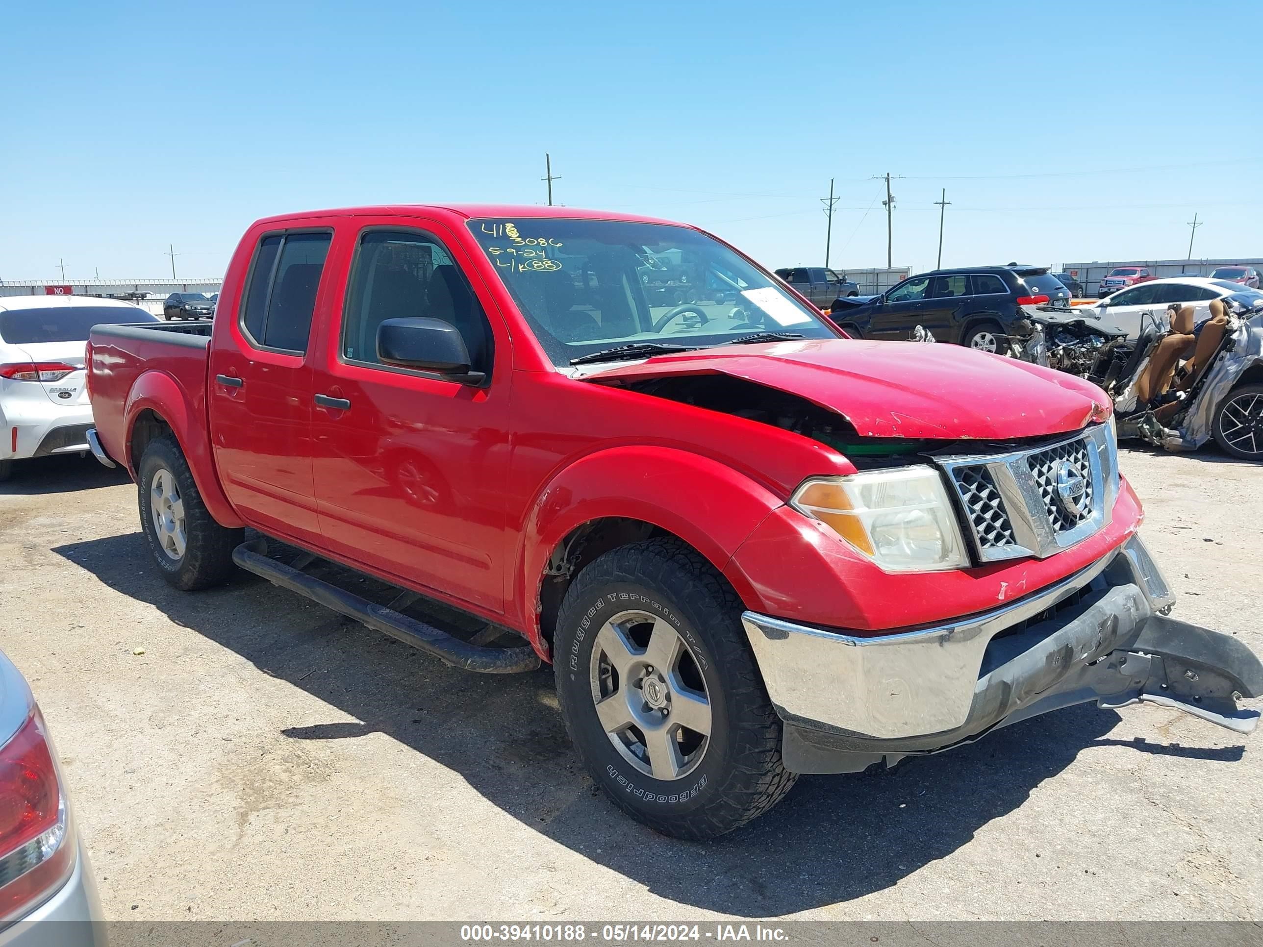 nissan navara (frontier) 2008 1n6ad07u88c421280