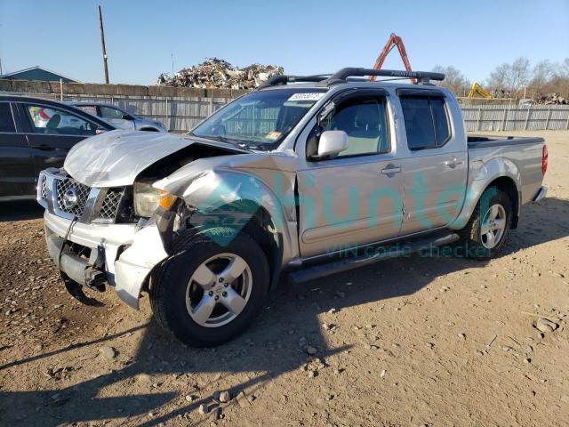 nissan frontier 2007 1n6ad07w07c417093