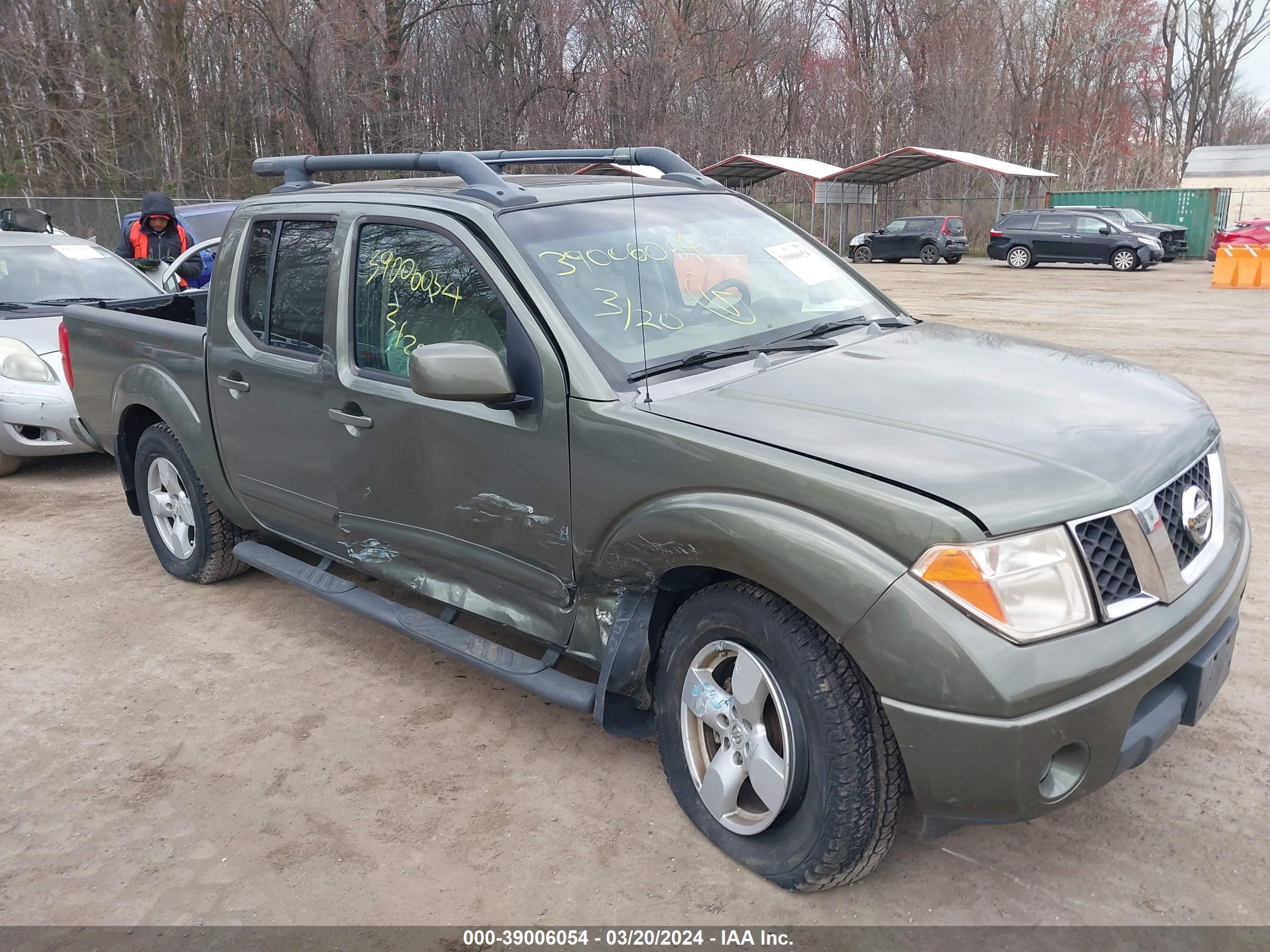 nissan navara (frontier) 2005 1n6ad07w15c415852