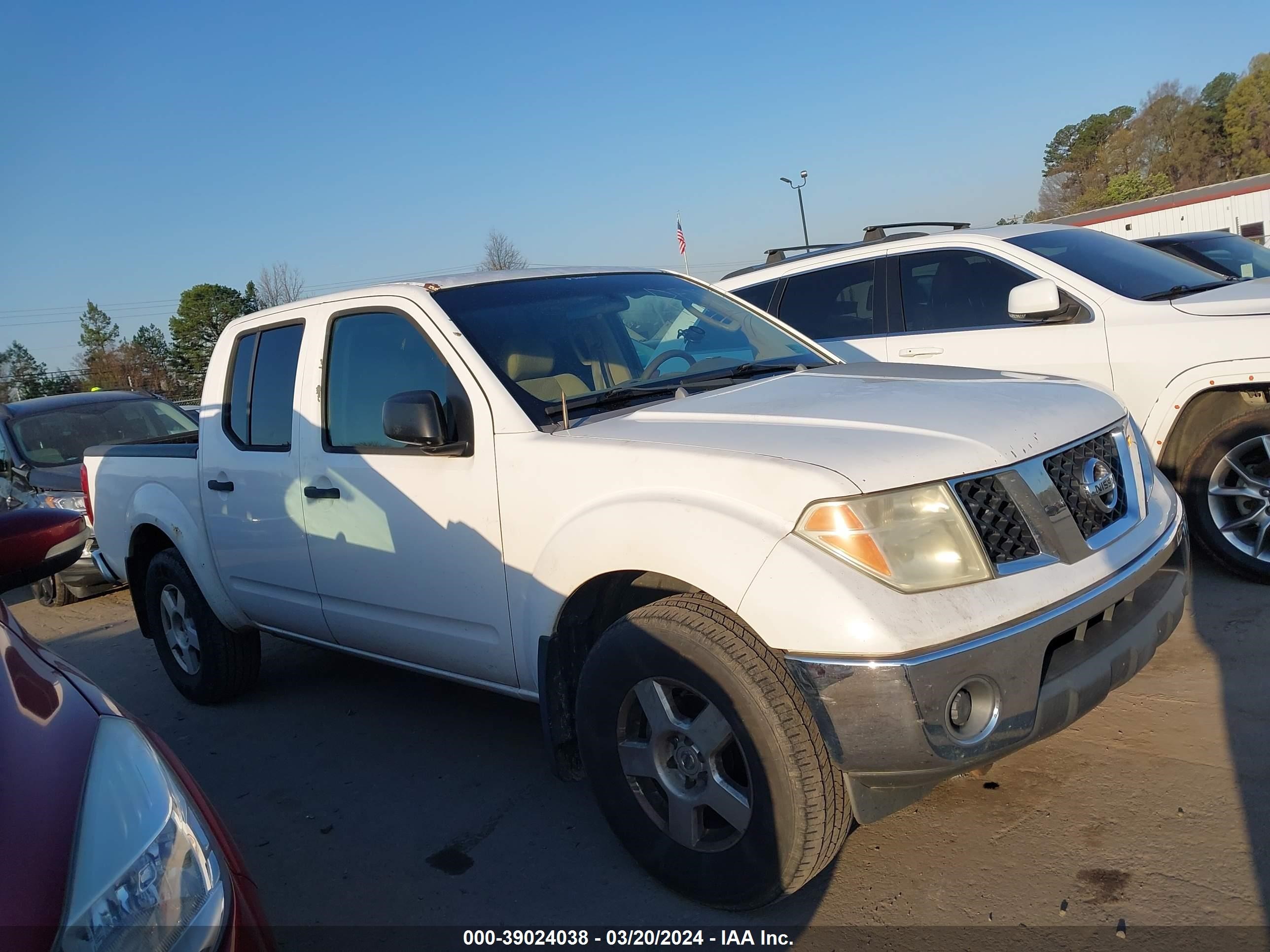 nissan navara (frontier) 2007 1n6ad07w27c442819