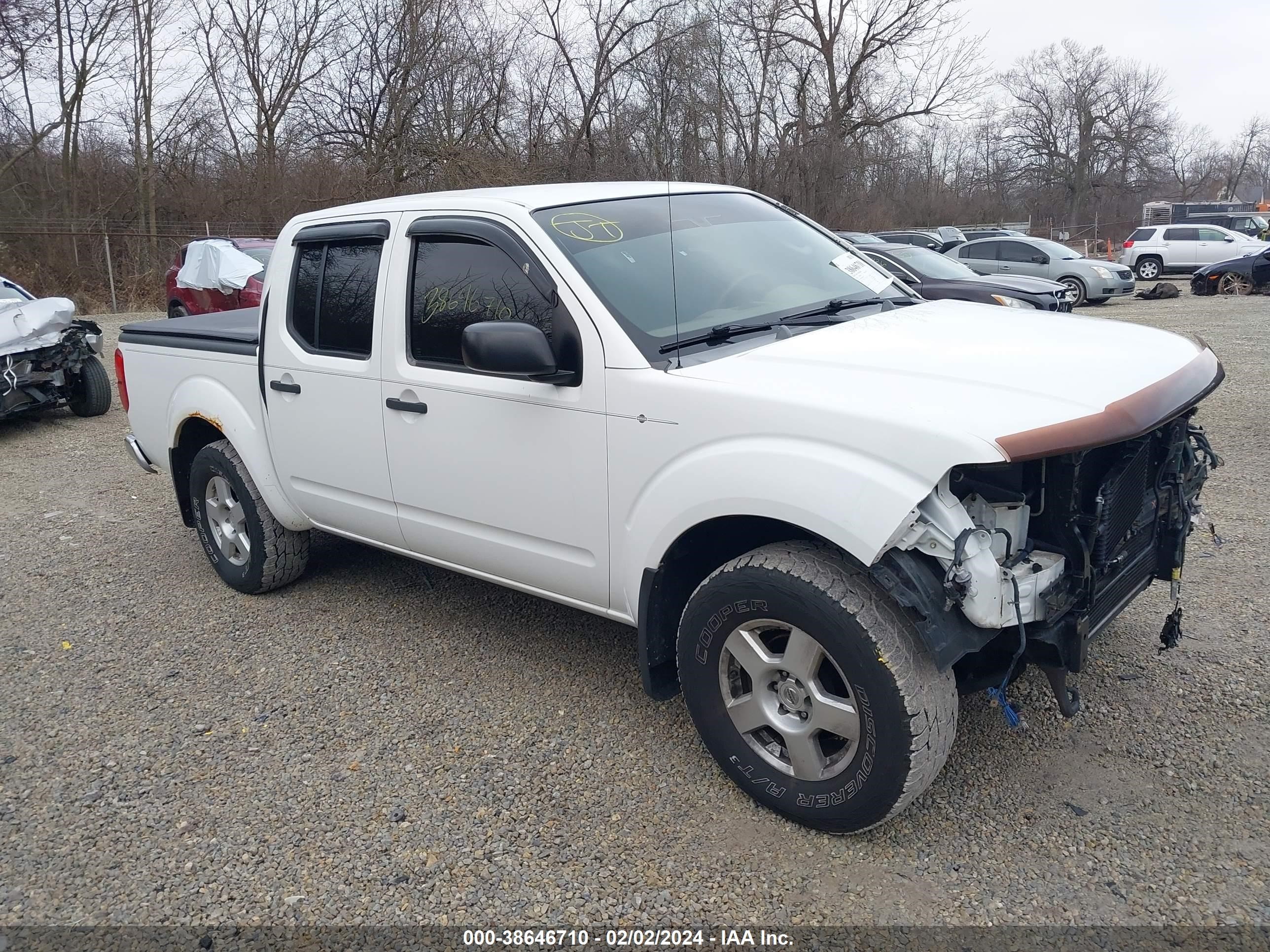 nissan navara (frontier) 2006 1n6ad07w36c435828