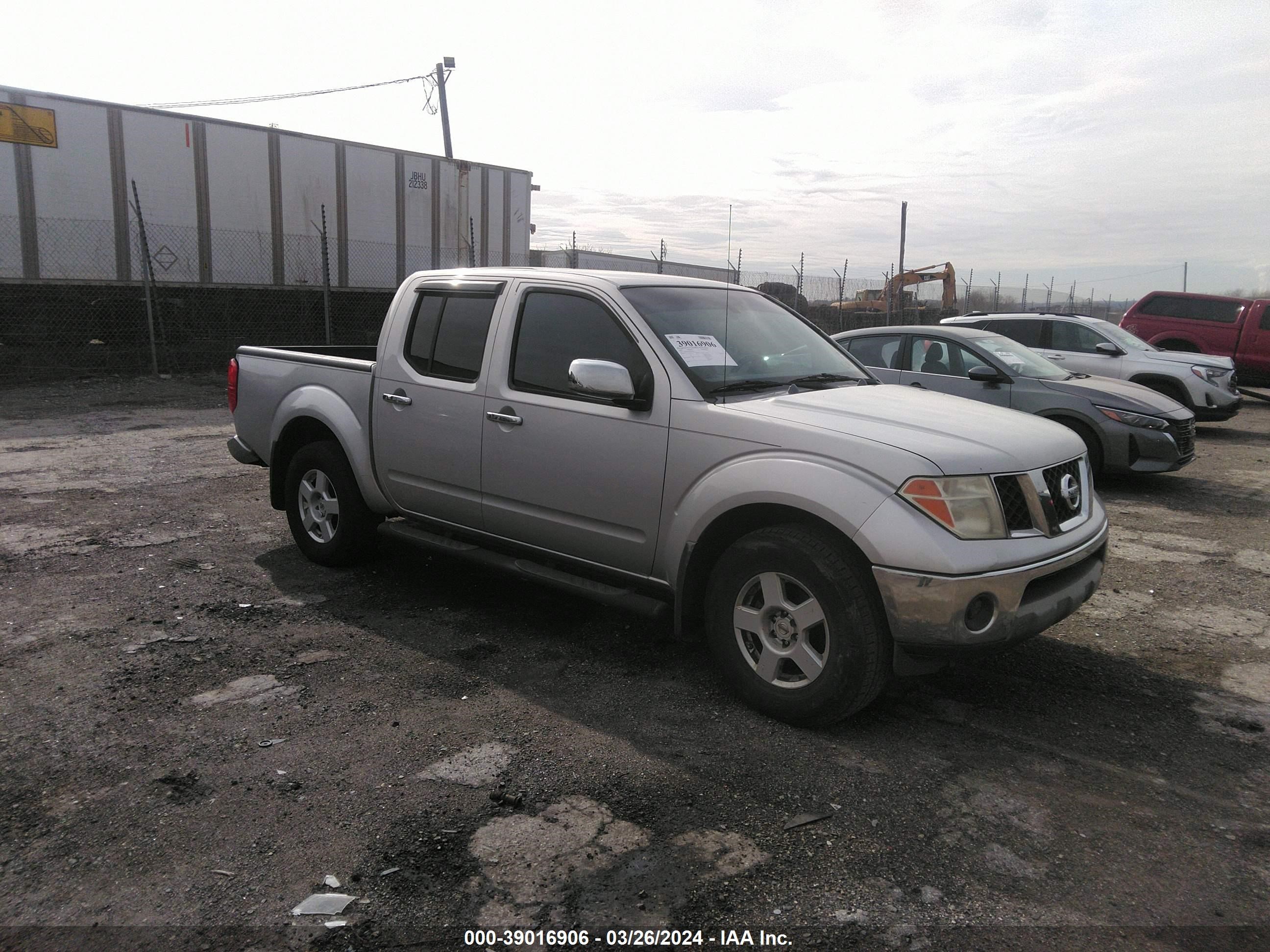 nissan navara (frontier) 2006 1n6ad07w46c428175