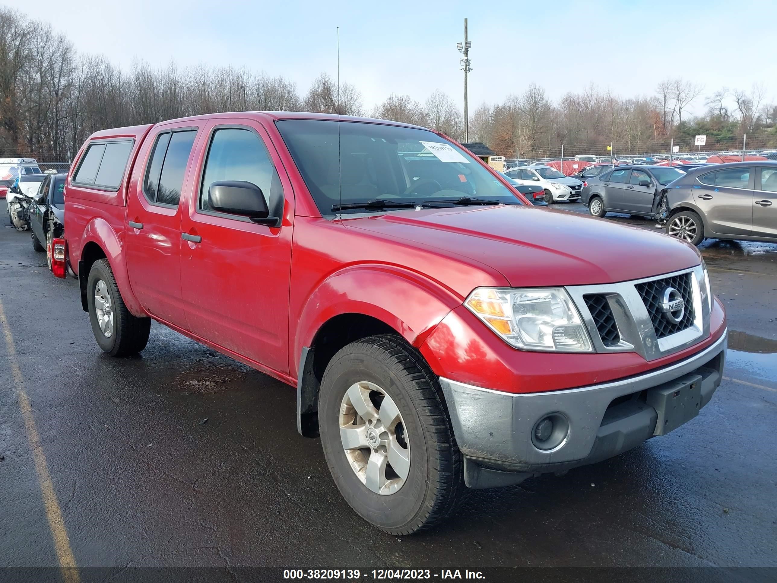 nissan navara (frontier) 2009 1n6ad07w49c413079