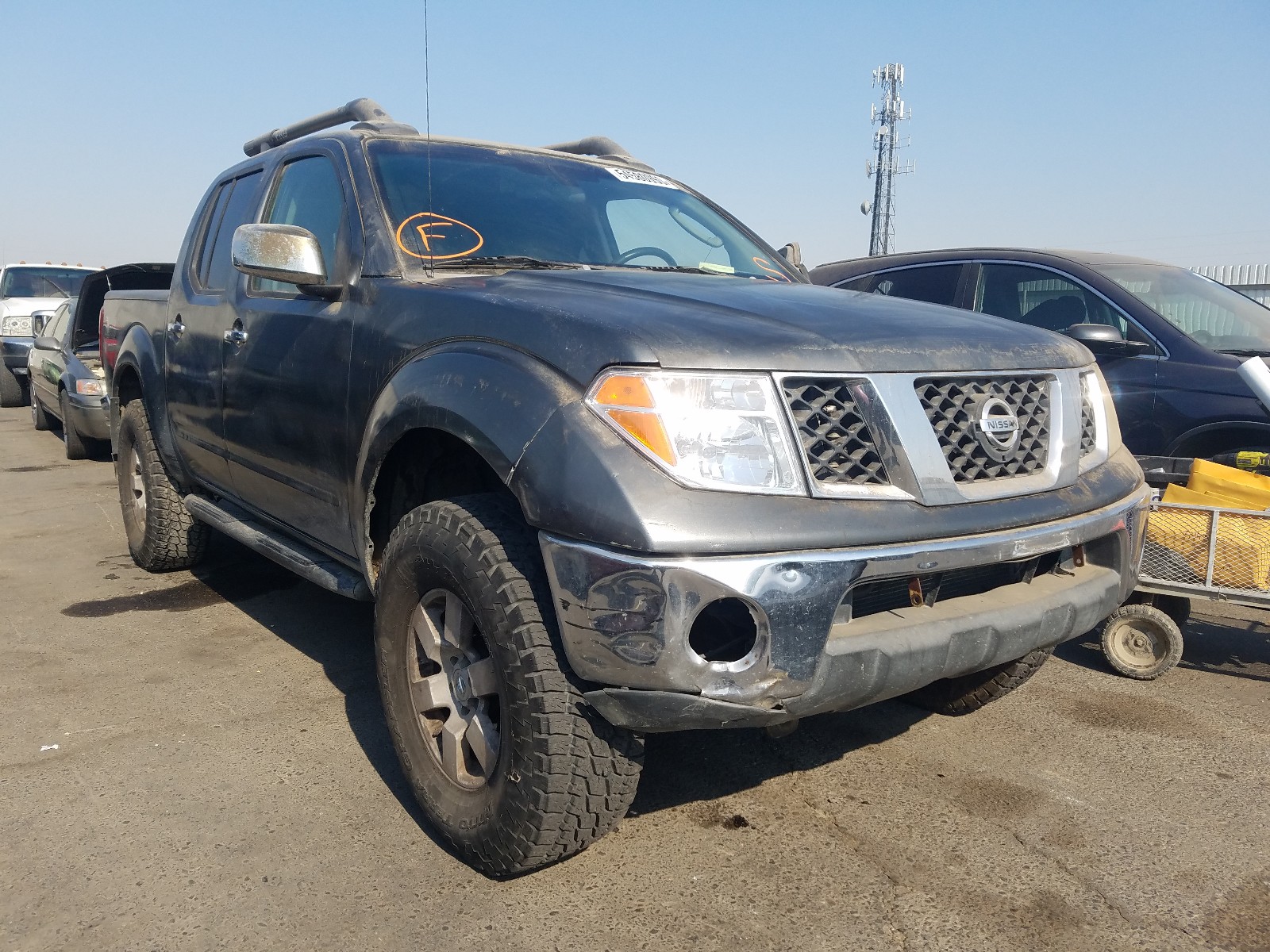 nissan frontier c 2005 1n6ad07w55c460003