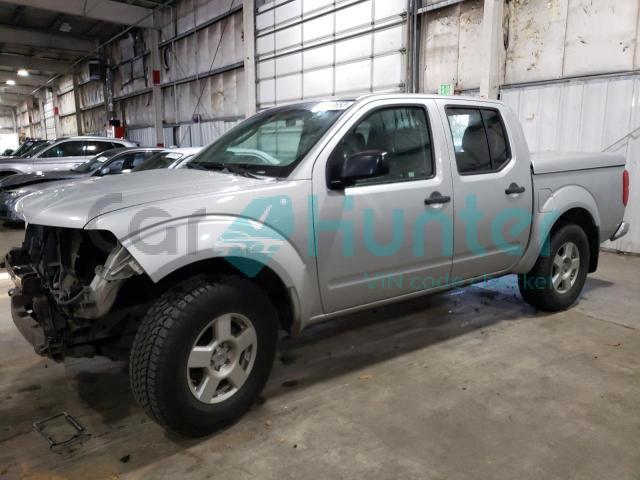 nissan frontier 2005 1n6ad07w65c410324