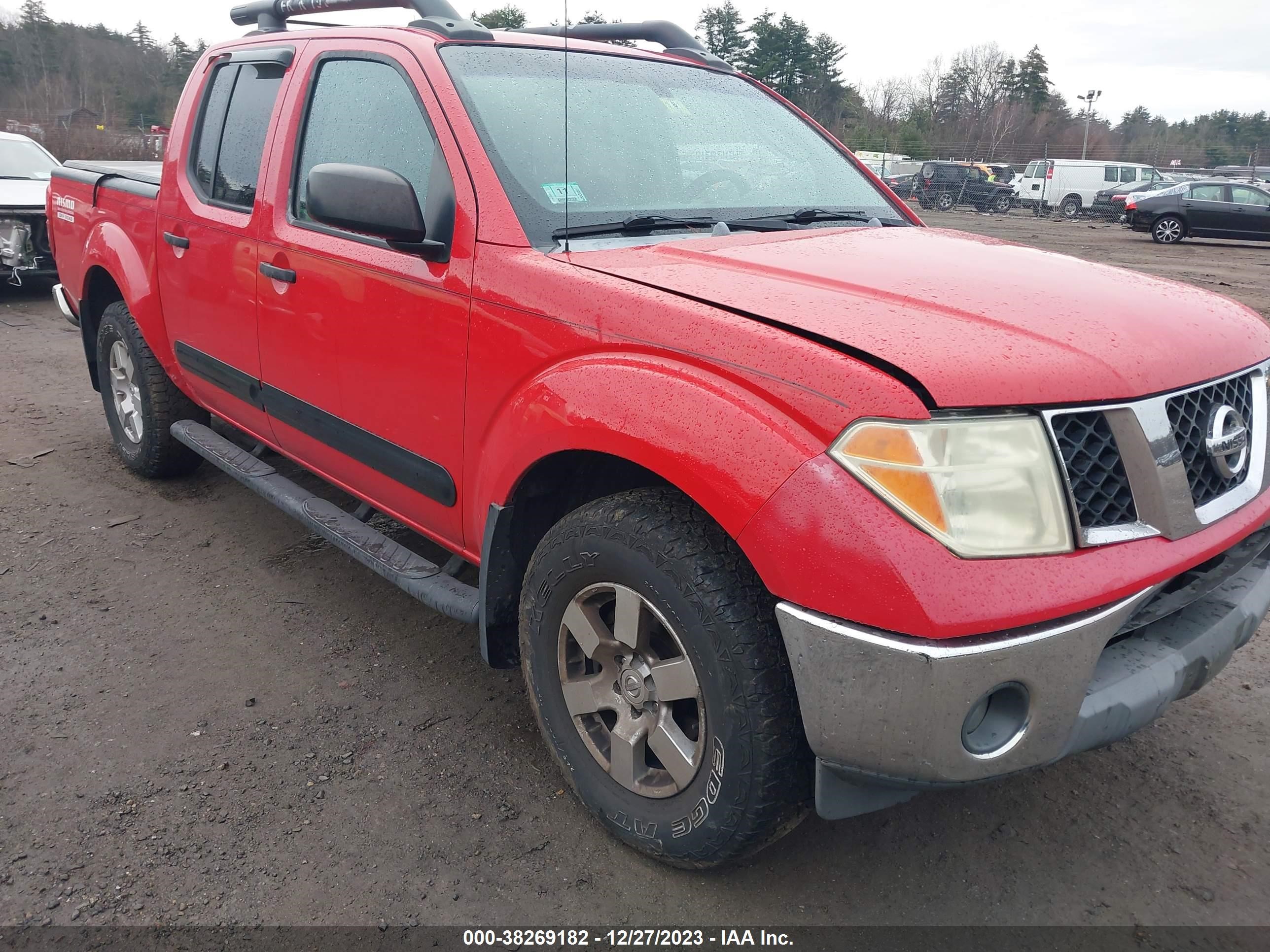 nissan navara (frontier) 2005 1n6ad07w65c427950