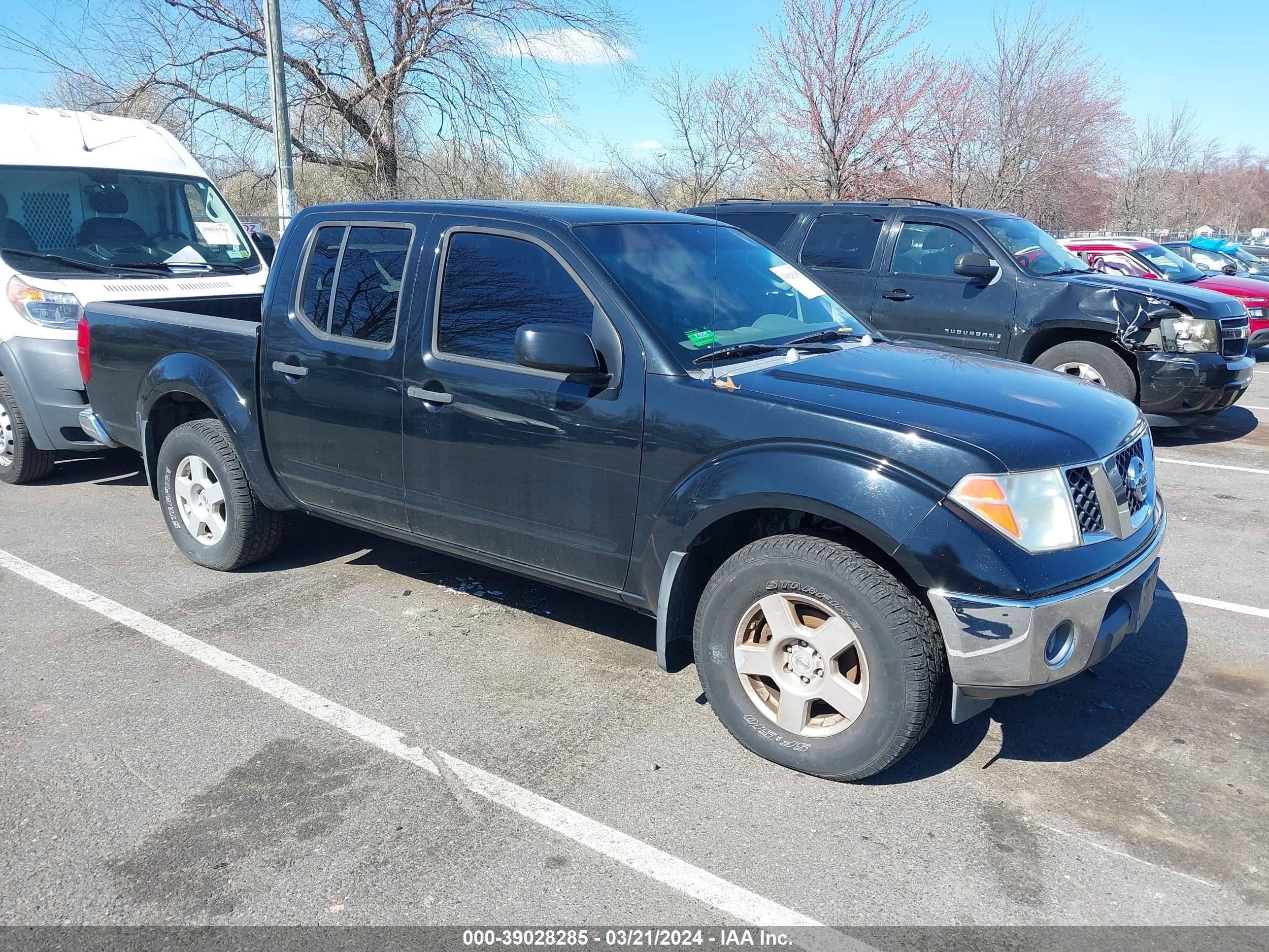 nissan navara (frontier) 2007 1n6ad07w67c440393