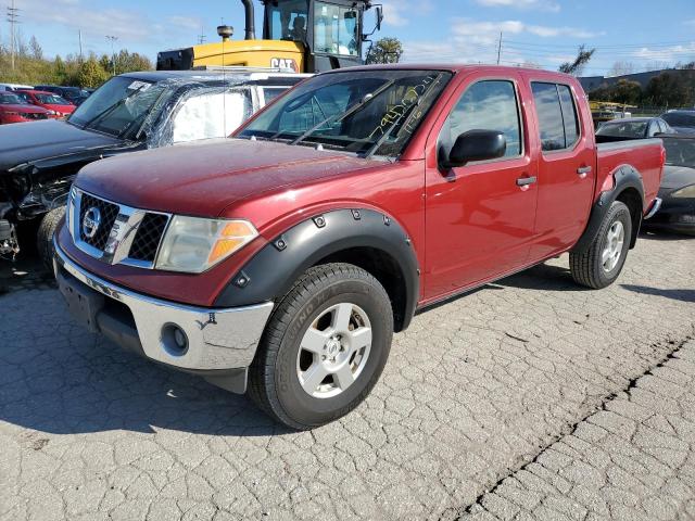 nissan frontier c 2007 1n6ad07w67c458652