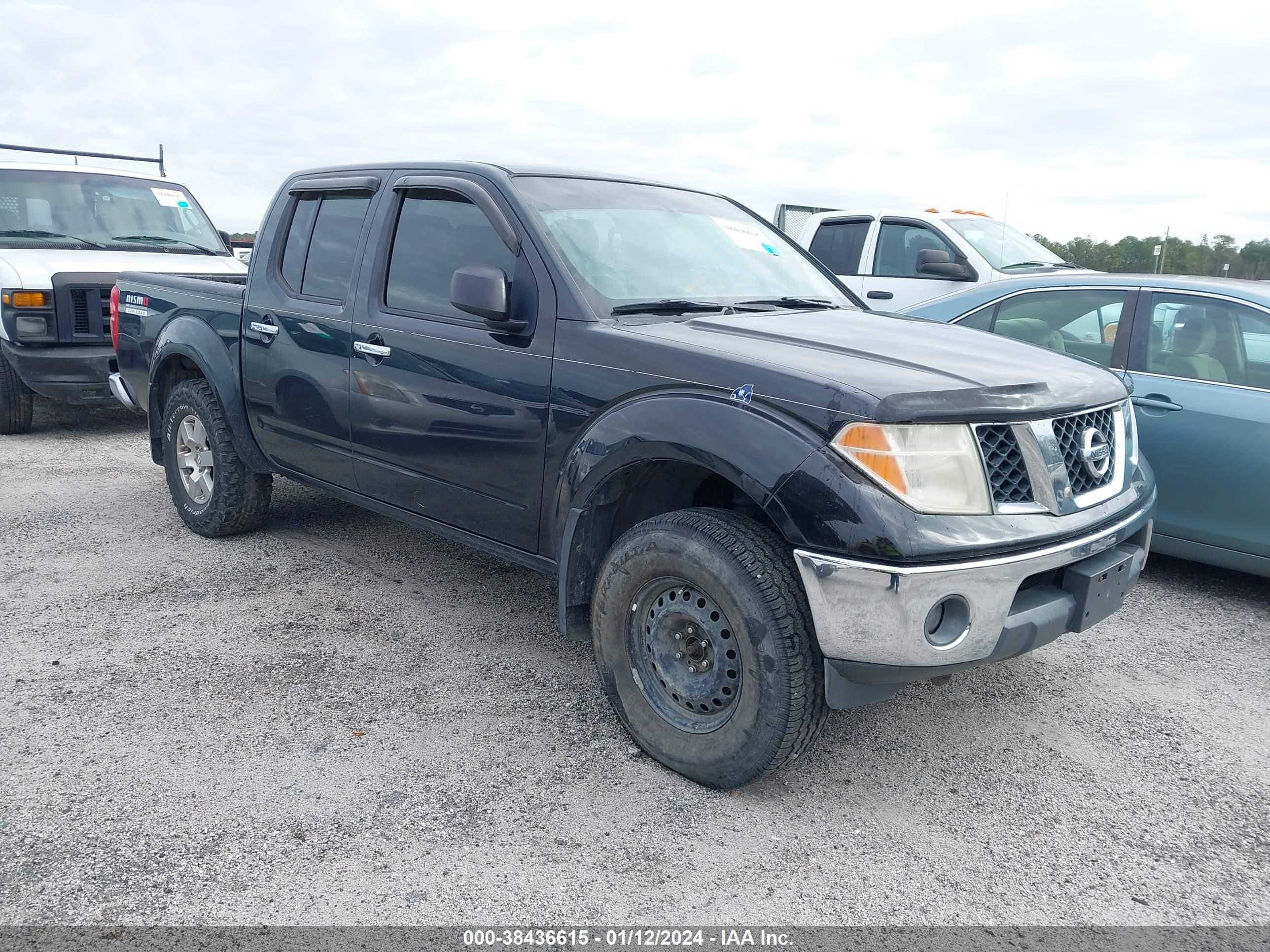 nissan navara (frontier) 2008 1n6ad07w78c415956