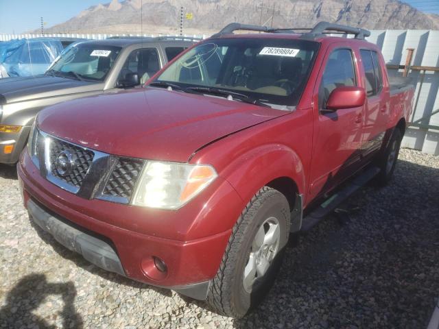 nissan frontier c 2006 1n6ad07w96c411548