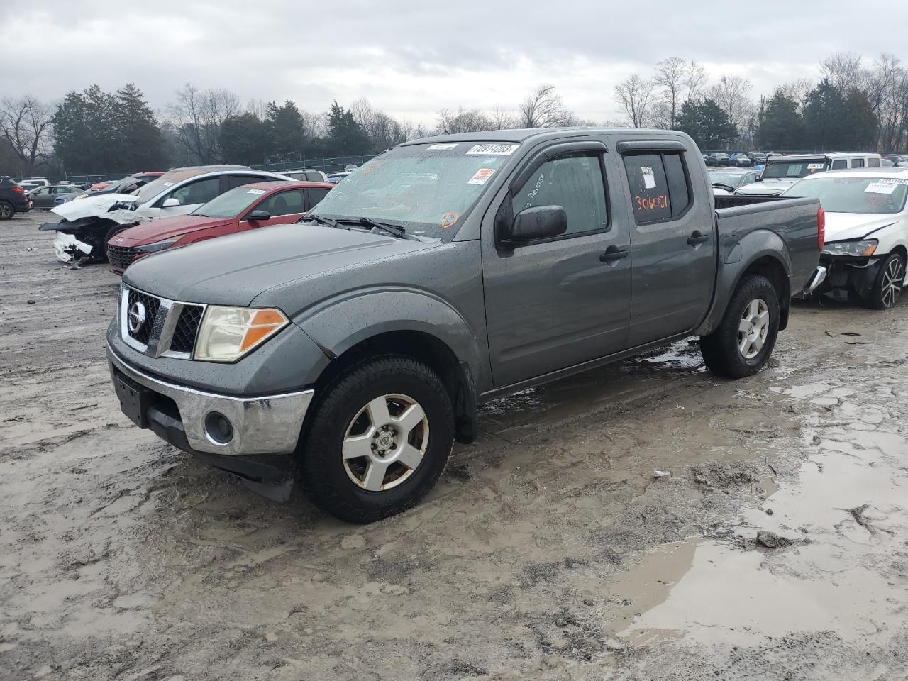 nissan navara (frontier) 2007 1n6ad07w97c427458