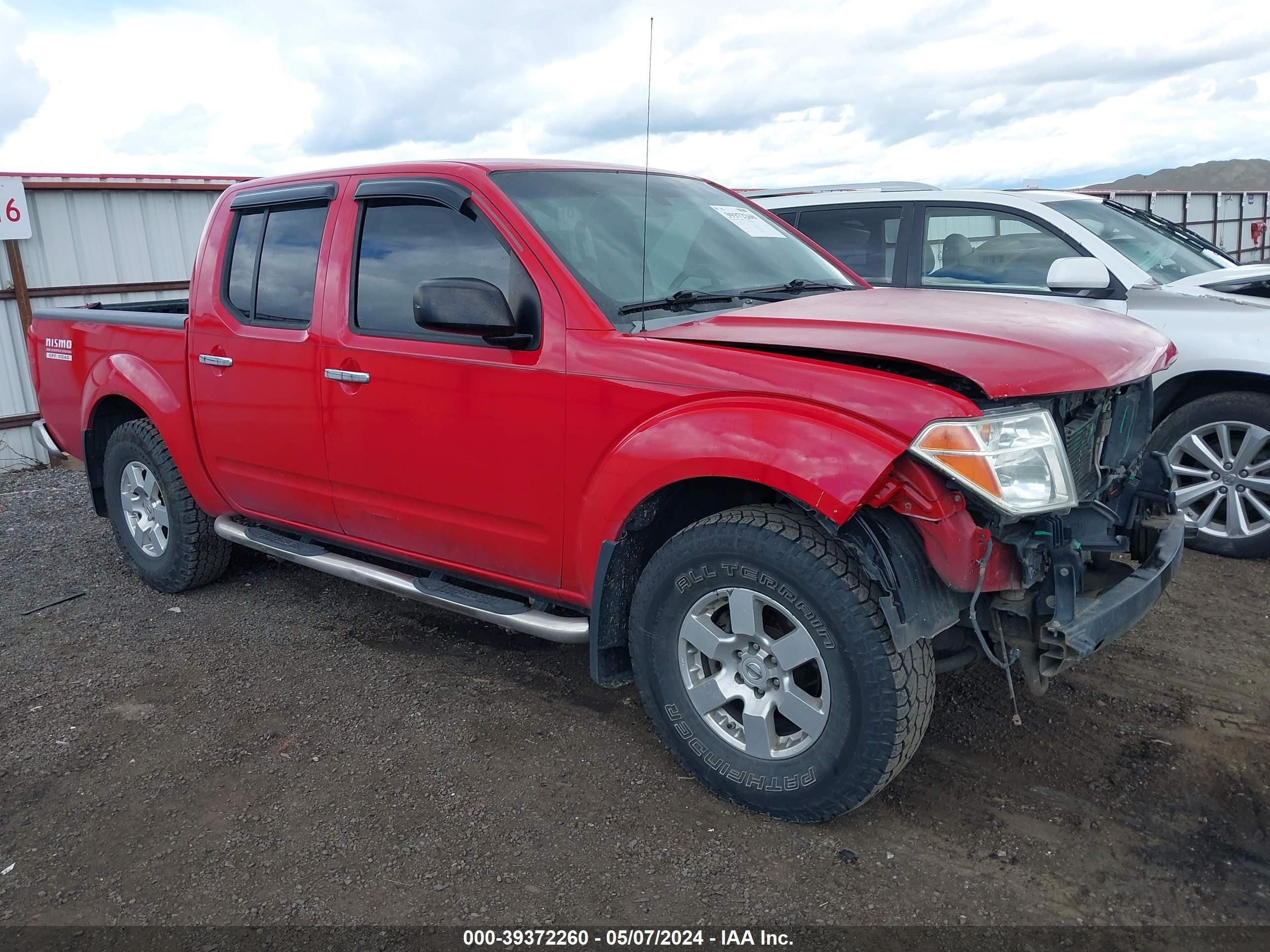 nissan navara (frontier) 2008 1n6ad07wx8c432072