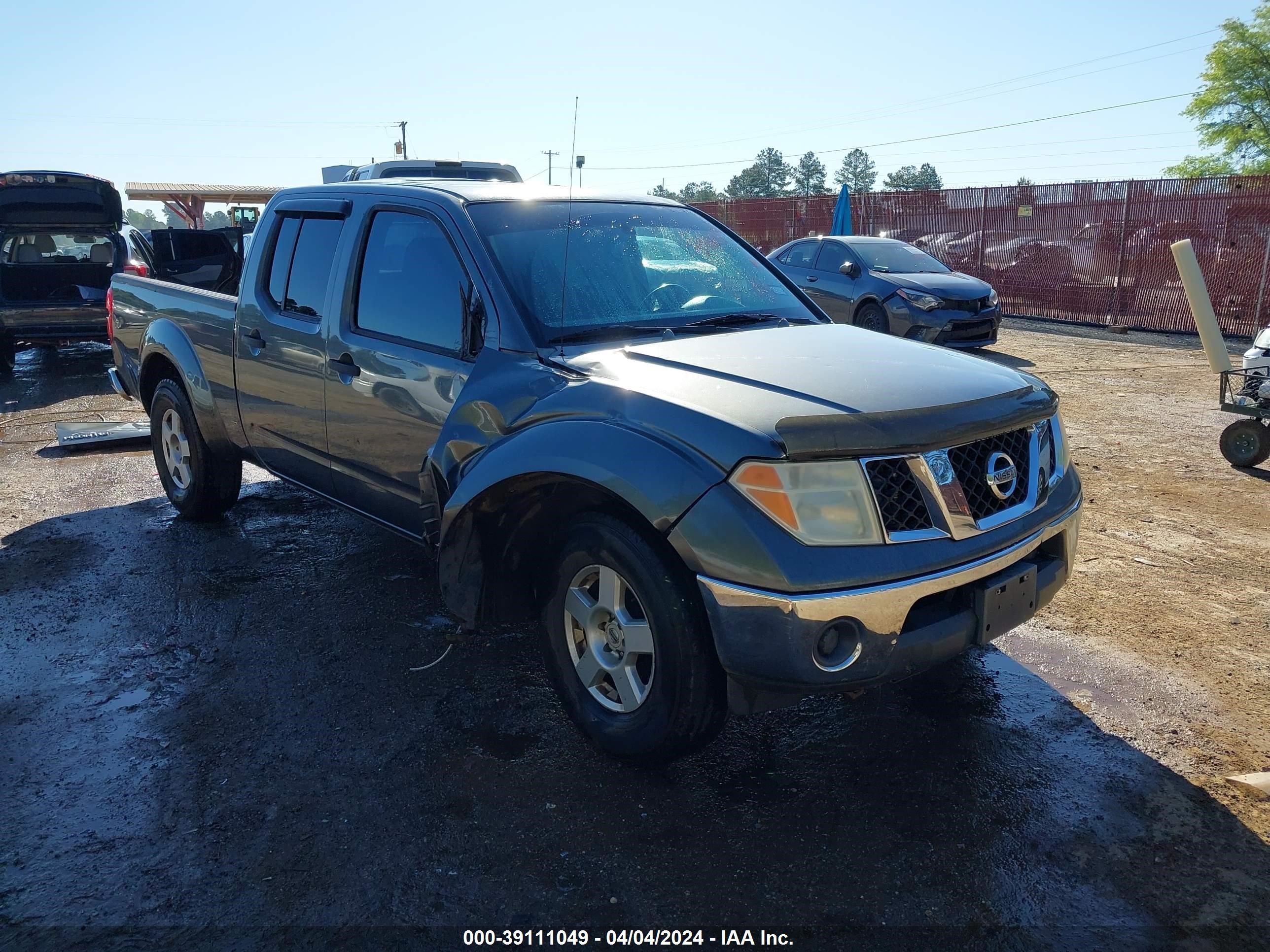 nissan navara (frontier) 2007 1n6ad09u17c433900