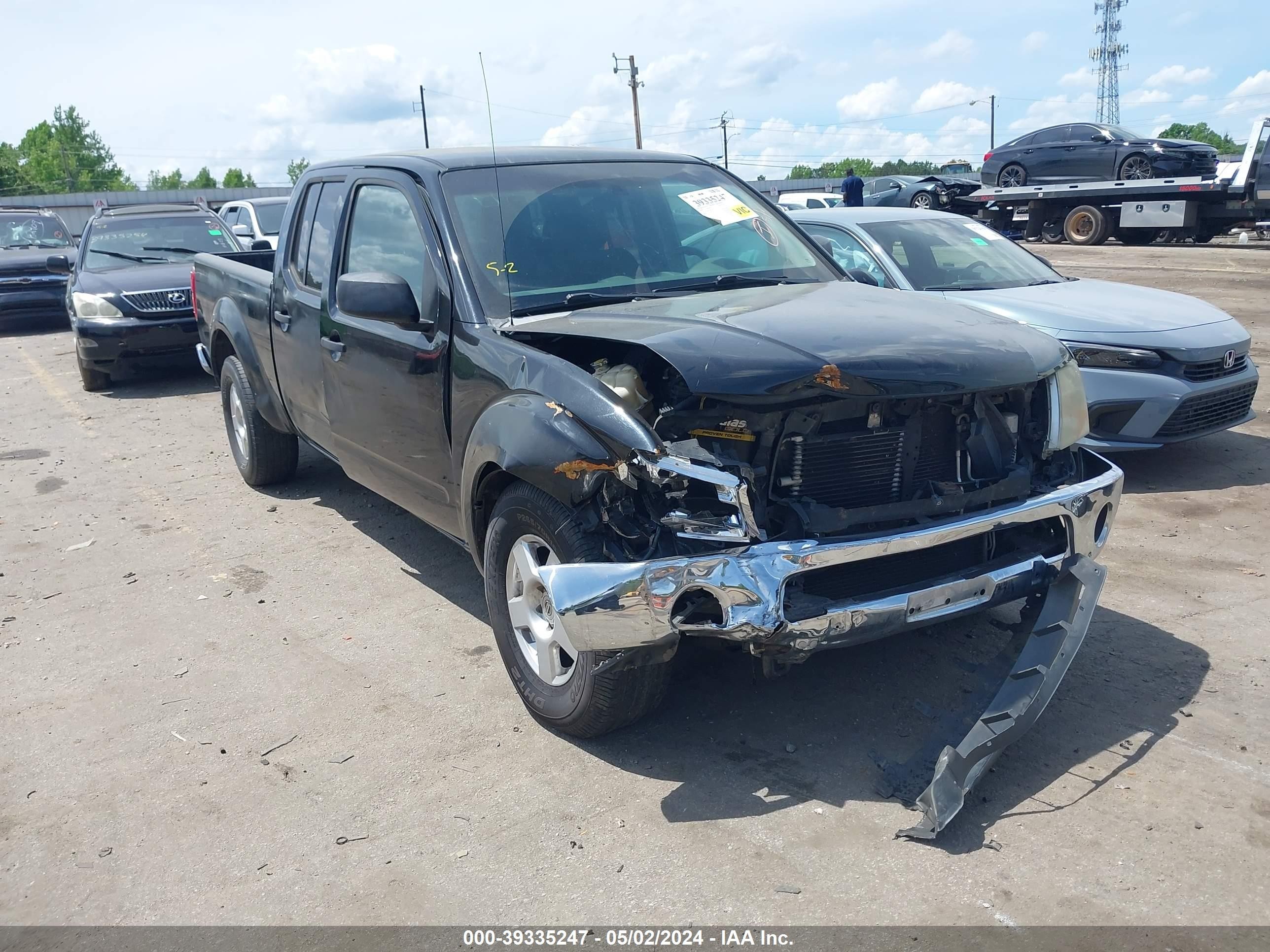 nissan navara (frontier) 2008 1n6ad09u38c436329