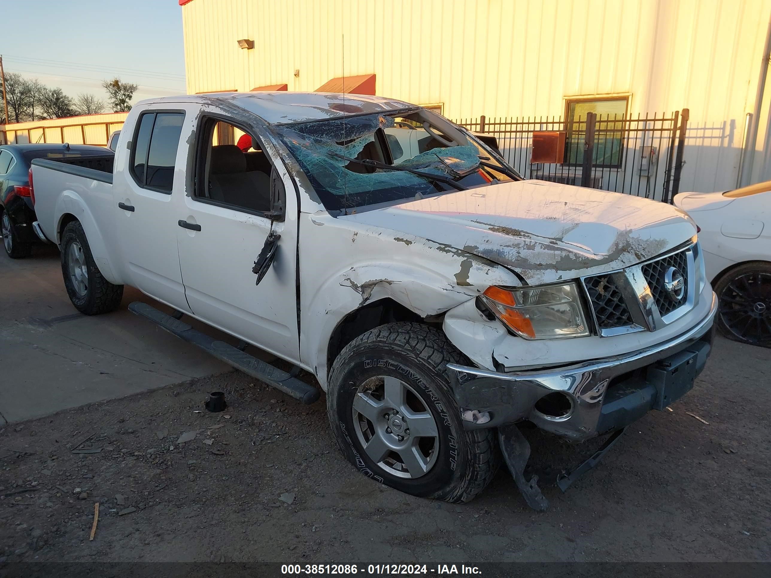 nissan navara (frontier) 2007 1n6ad09u87c412753