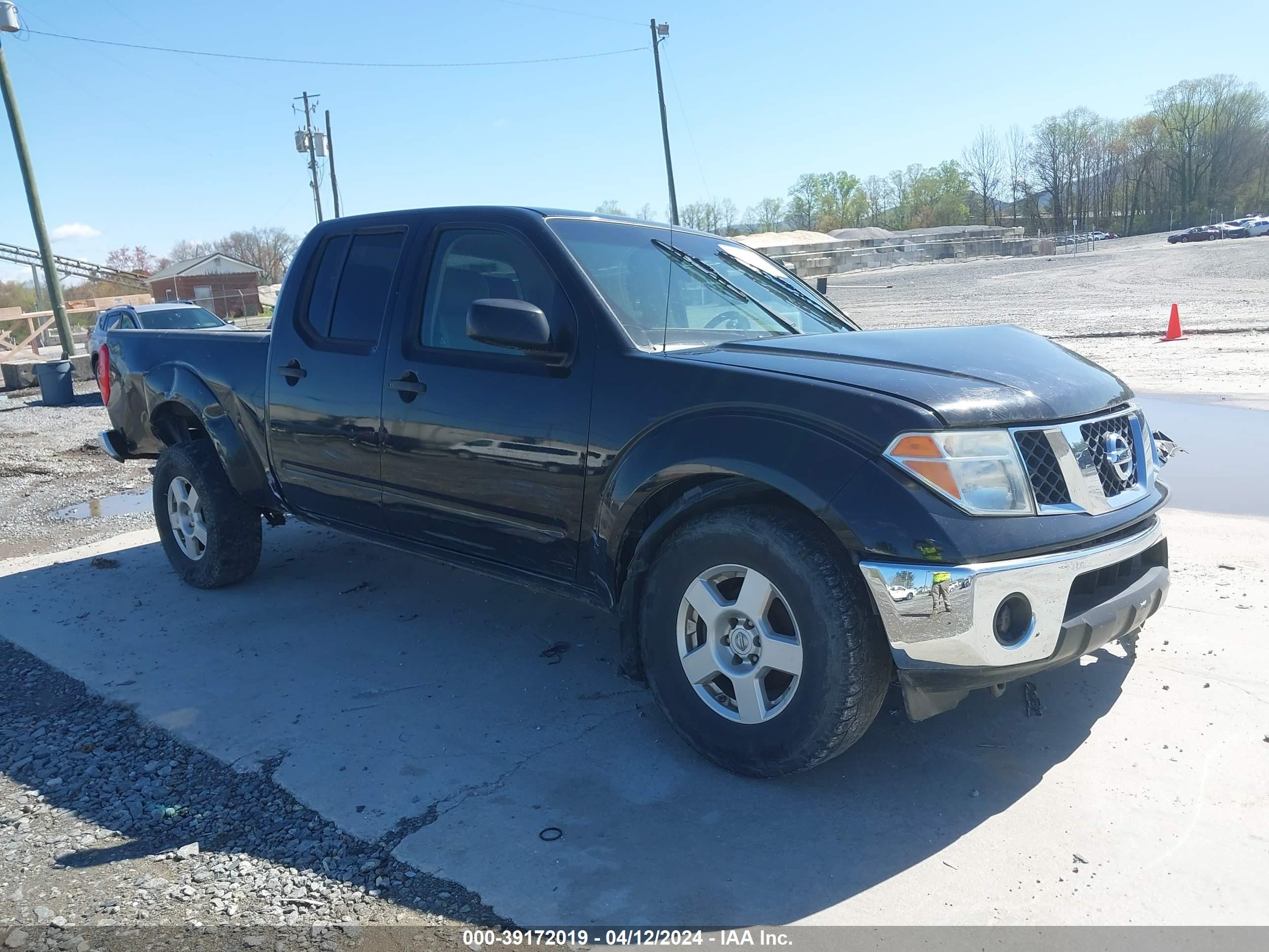 nissan navara (frontier) 2008 1n6ad09u98c418532