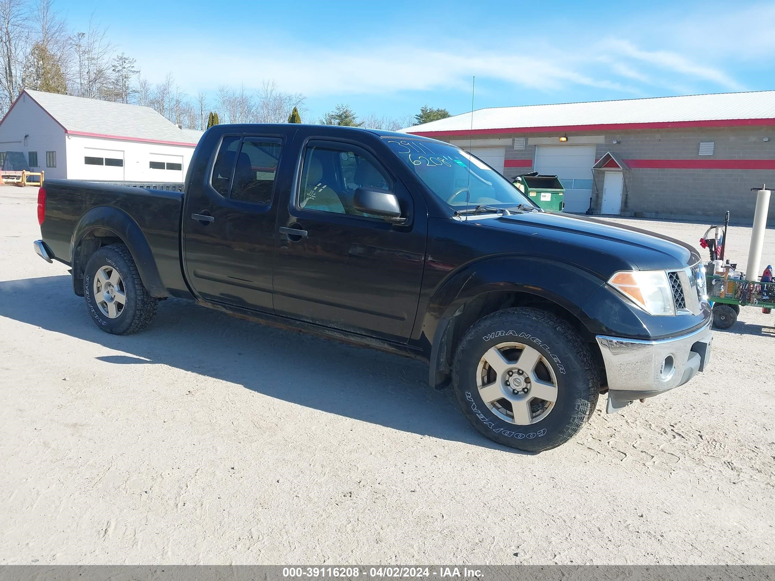 nissan navara (frontier) 2007 1n6ad09w47c459599