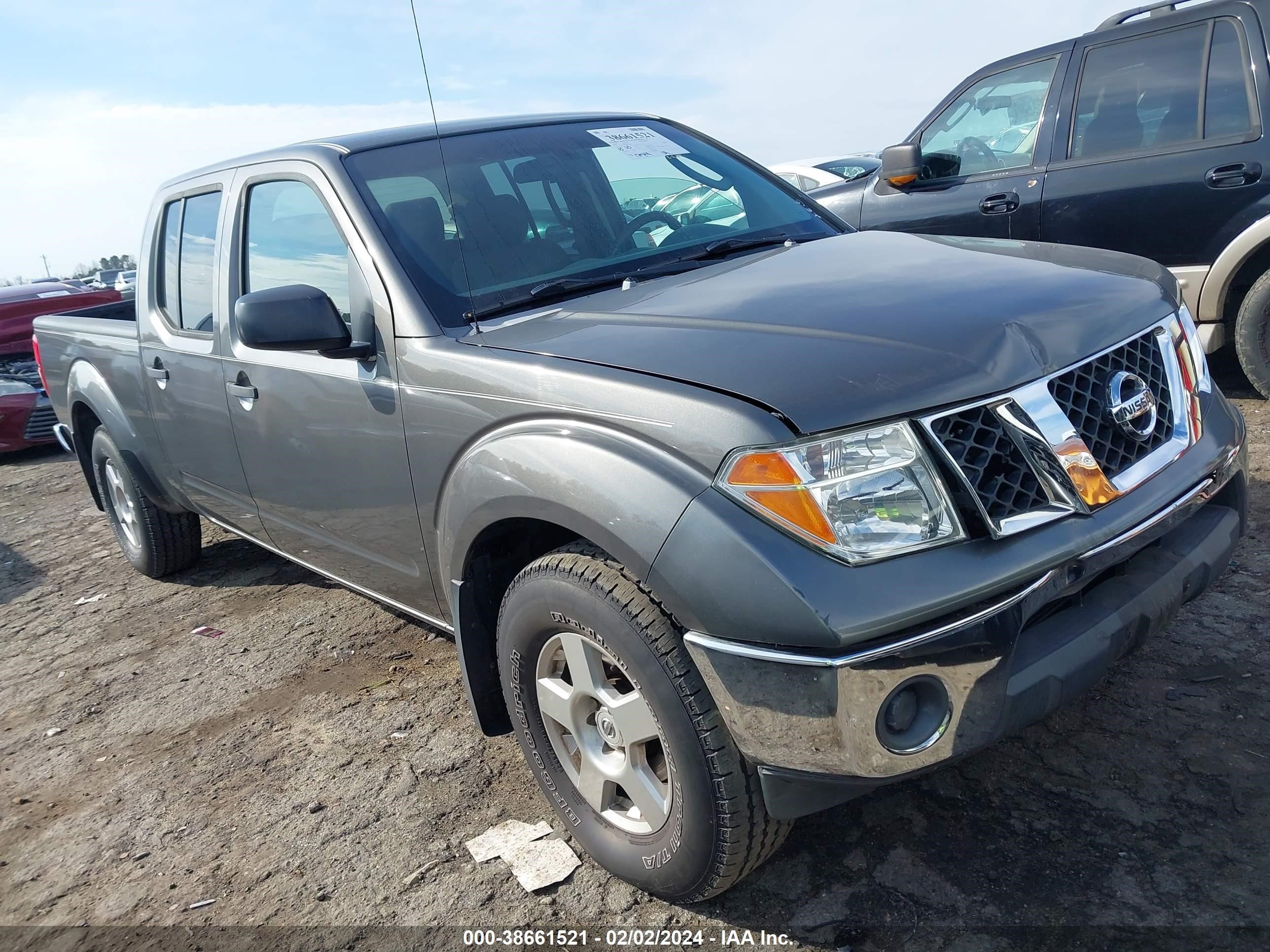 nissan navara (frontier) 2008 1n6ad09w58c442944