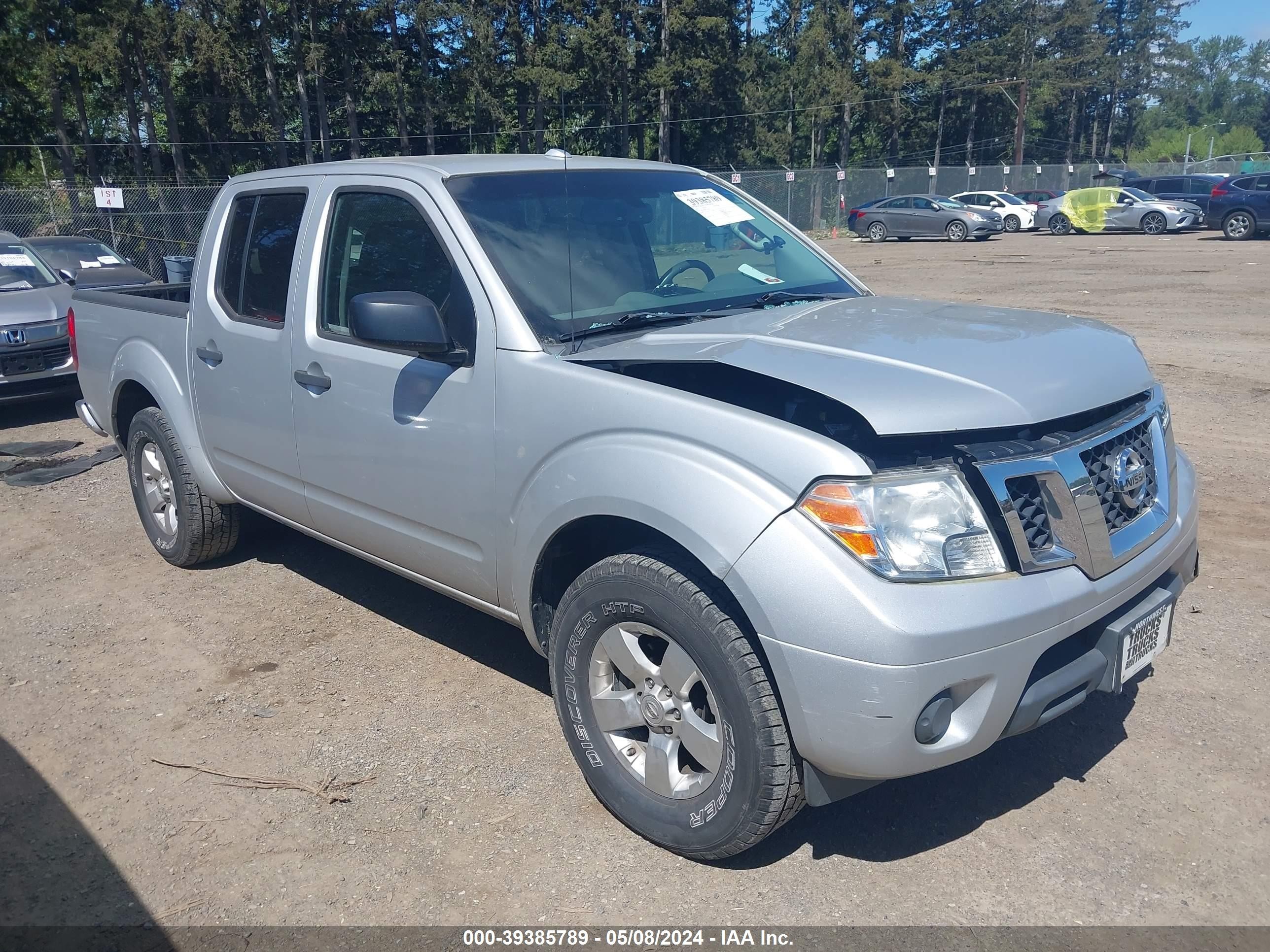 nissan navara (frontier) 2012 1n6ad0er2cc435196