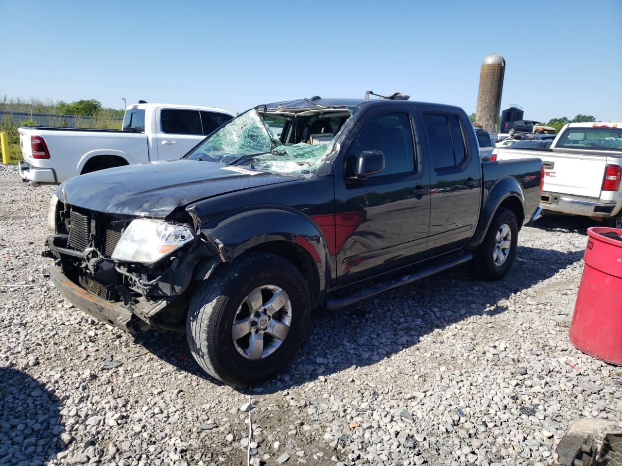 nissan navara (frontier) 2012 1n6ad0er3cn700440