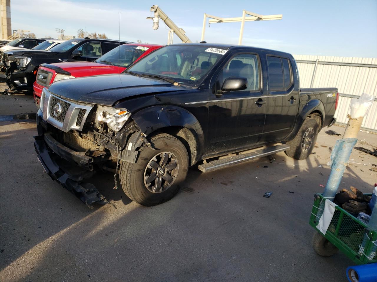 nissan navara (frontier) 2014 1n6ad0ev0en769683