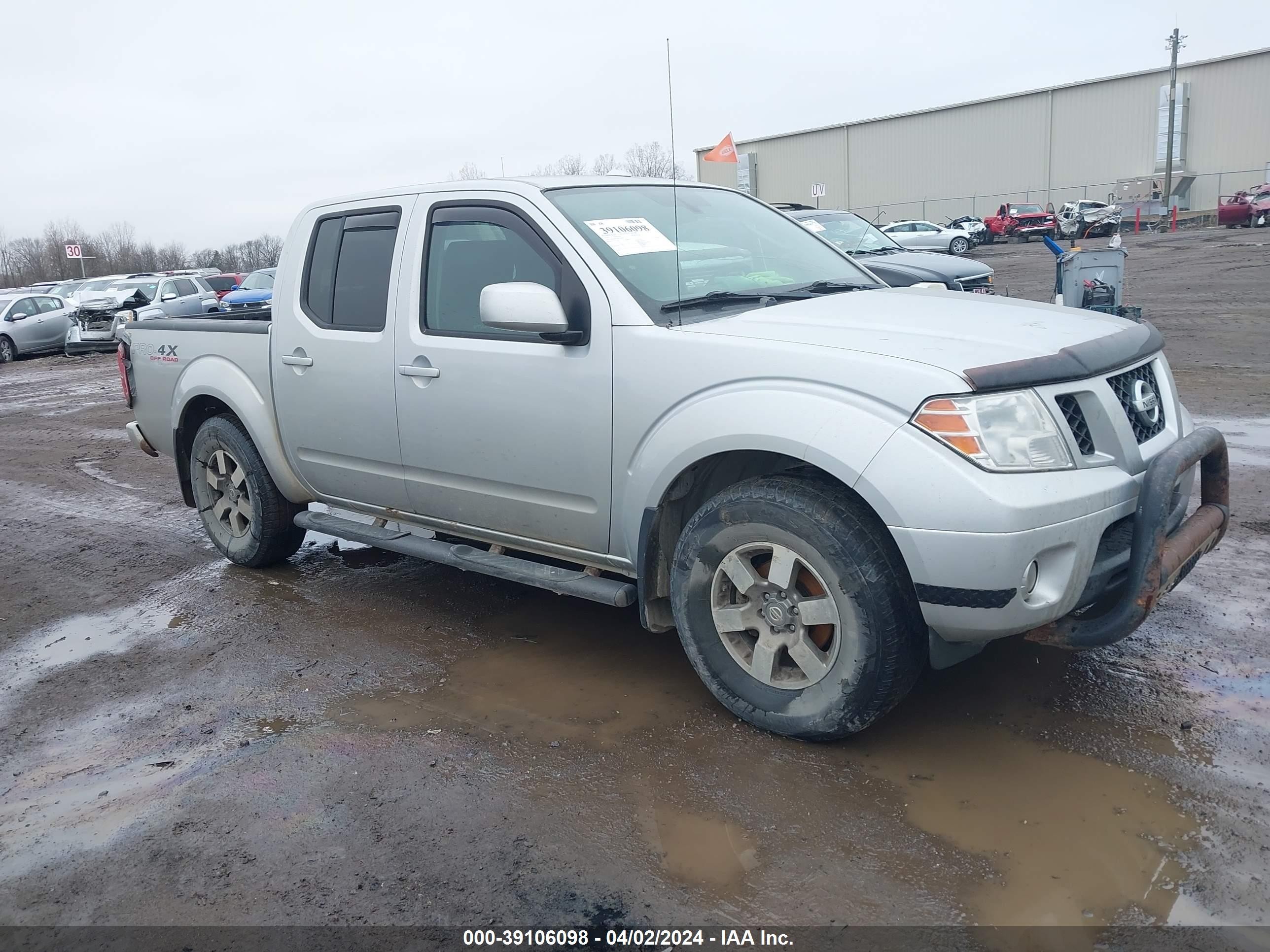 nissan navara (frontier) 2010 1n6ad0ev8ac439070