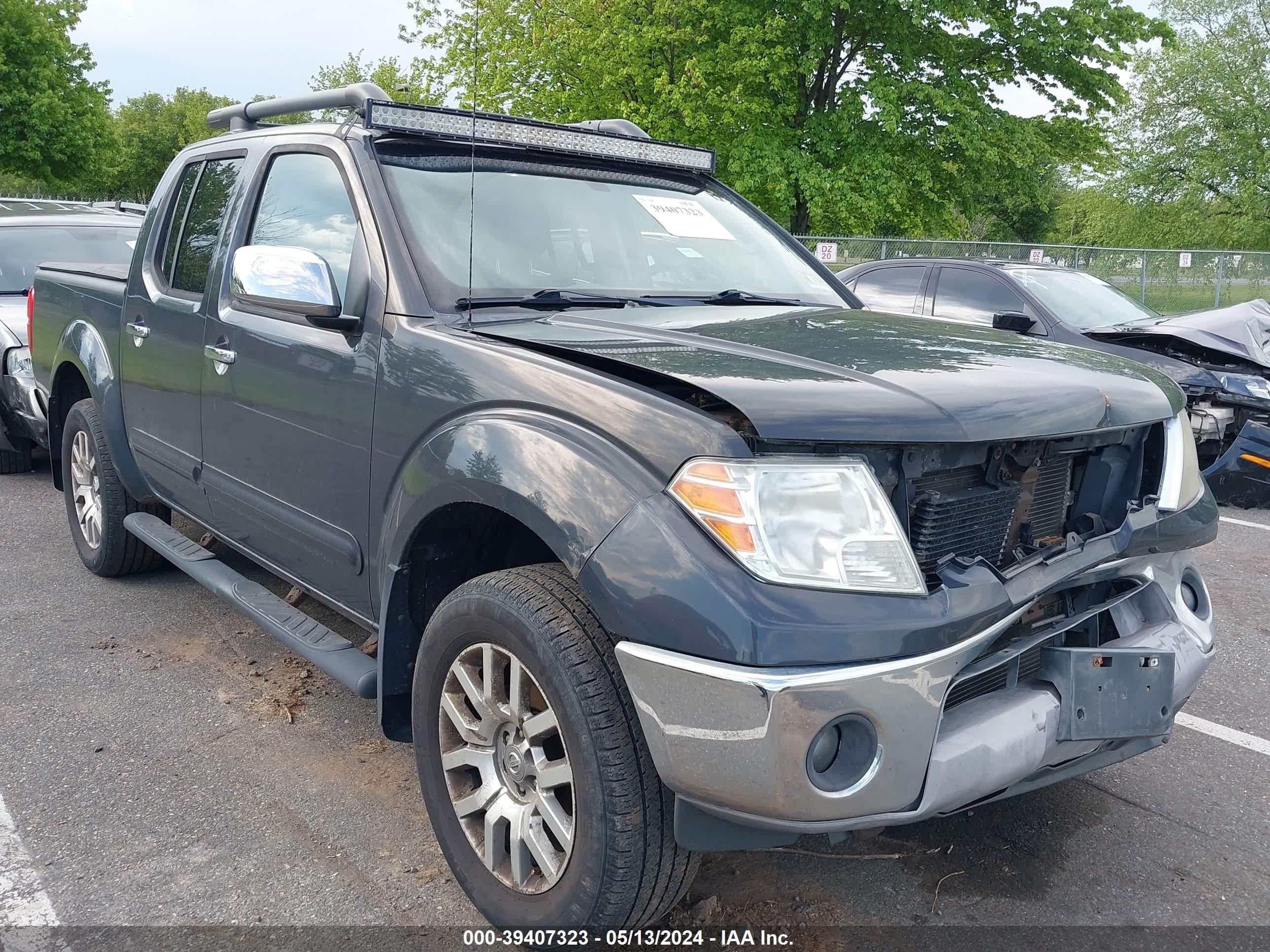 nissan navara (frontier) 2011 1n6ad0evxbc429495