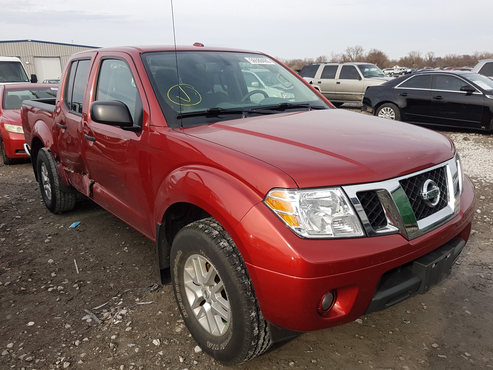 nissan frontier s 2016 1n6ad0evxgn722065