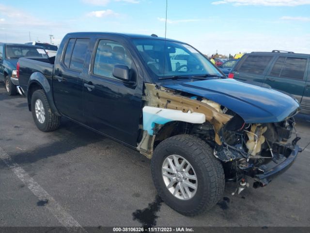 nissan frontier 2017 1n6ad0evxhn757707