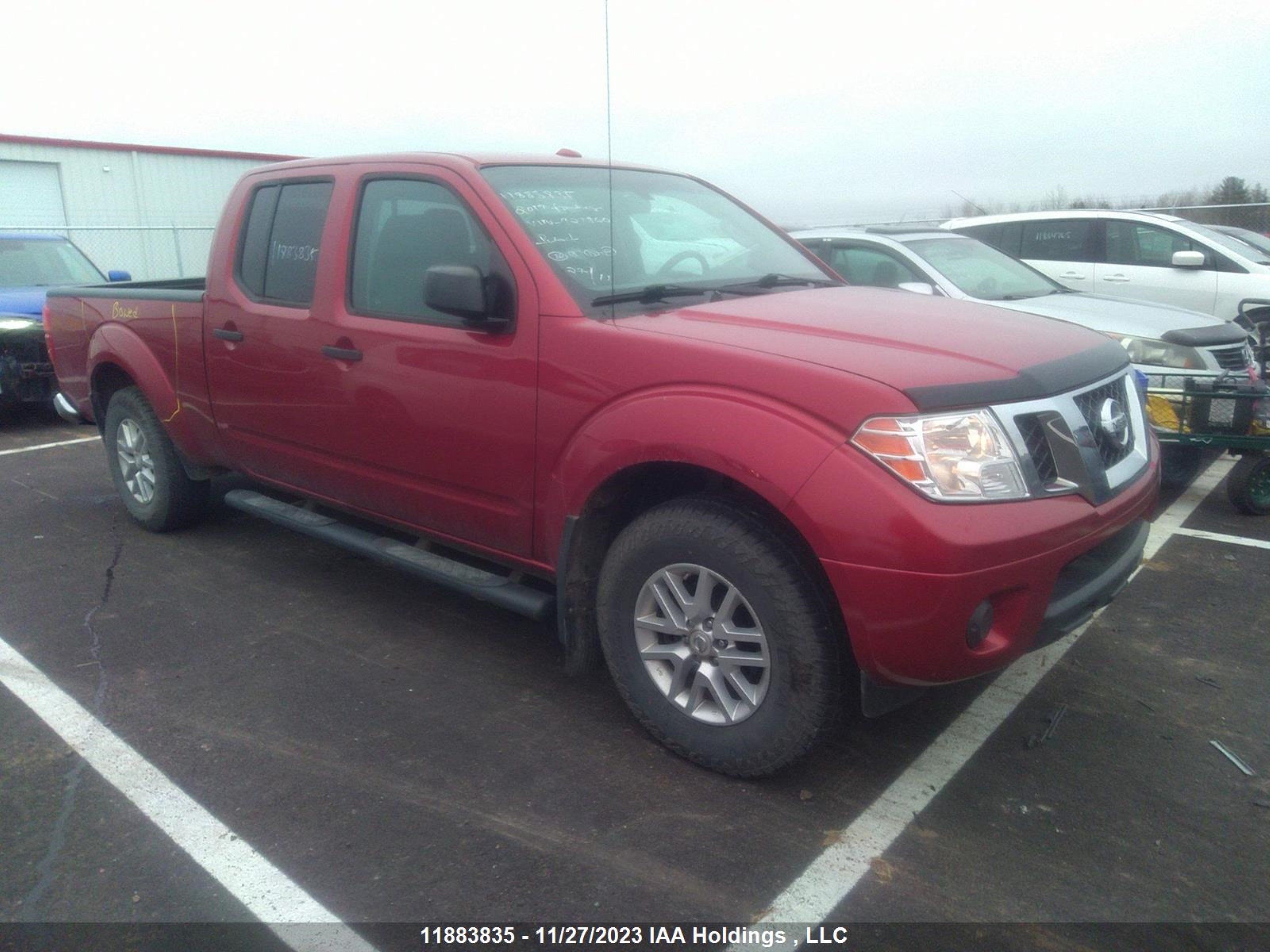 nissan navara (frontier) 2017 1n6ad0fv2hn727860