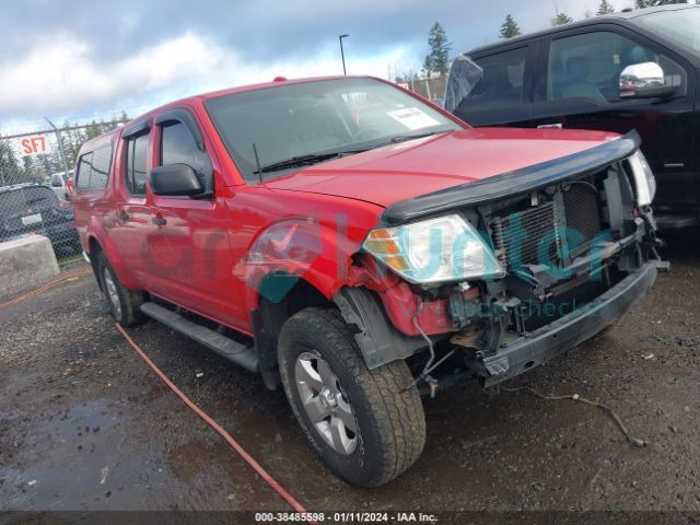 nissan frontier 2011 1n6ad0fv5bc400419